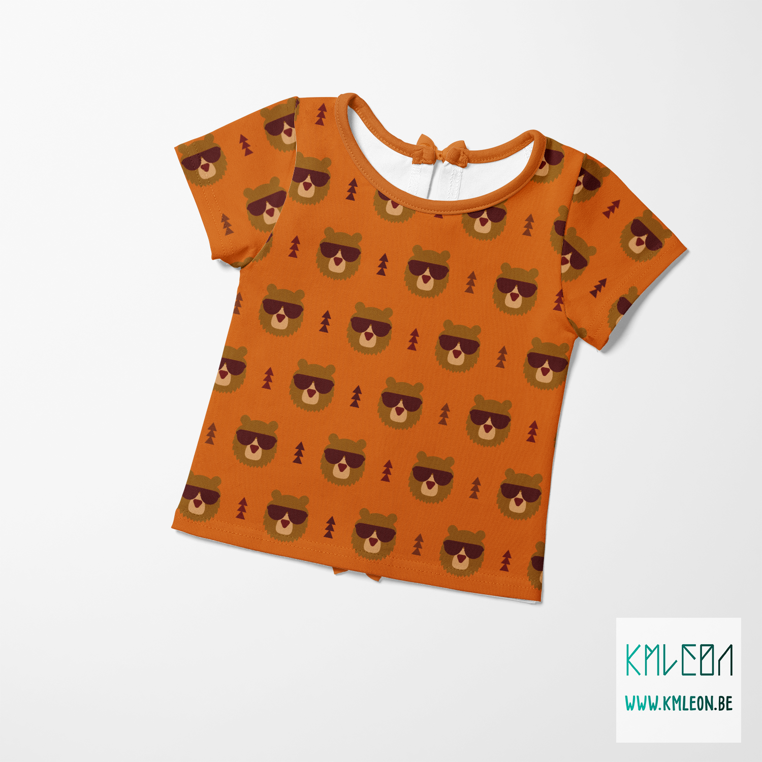 Beren met zonnebrillen stof