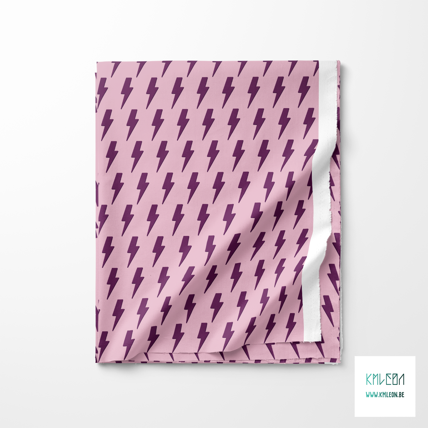 Paarse bliksems stof