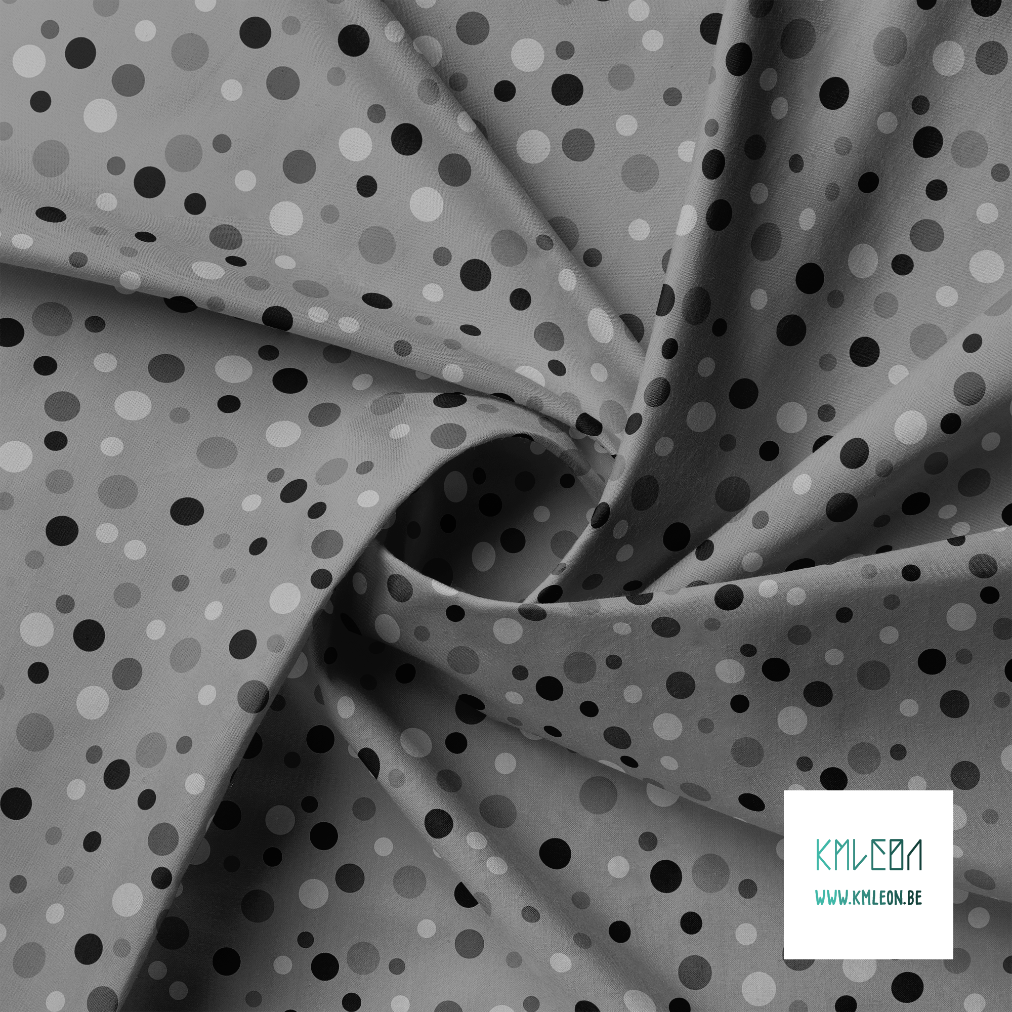 Willekeurige grijze stippen stof