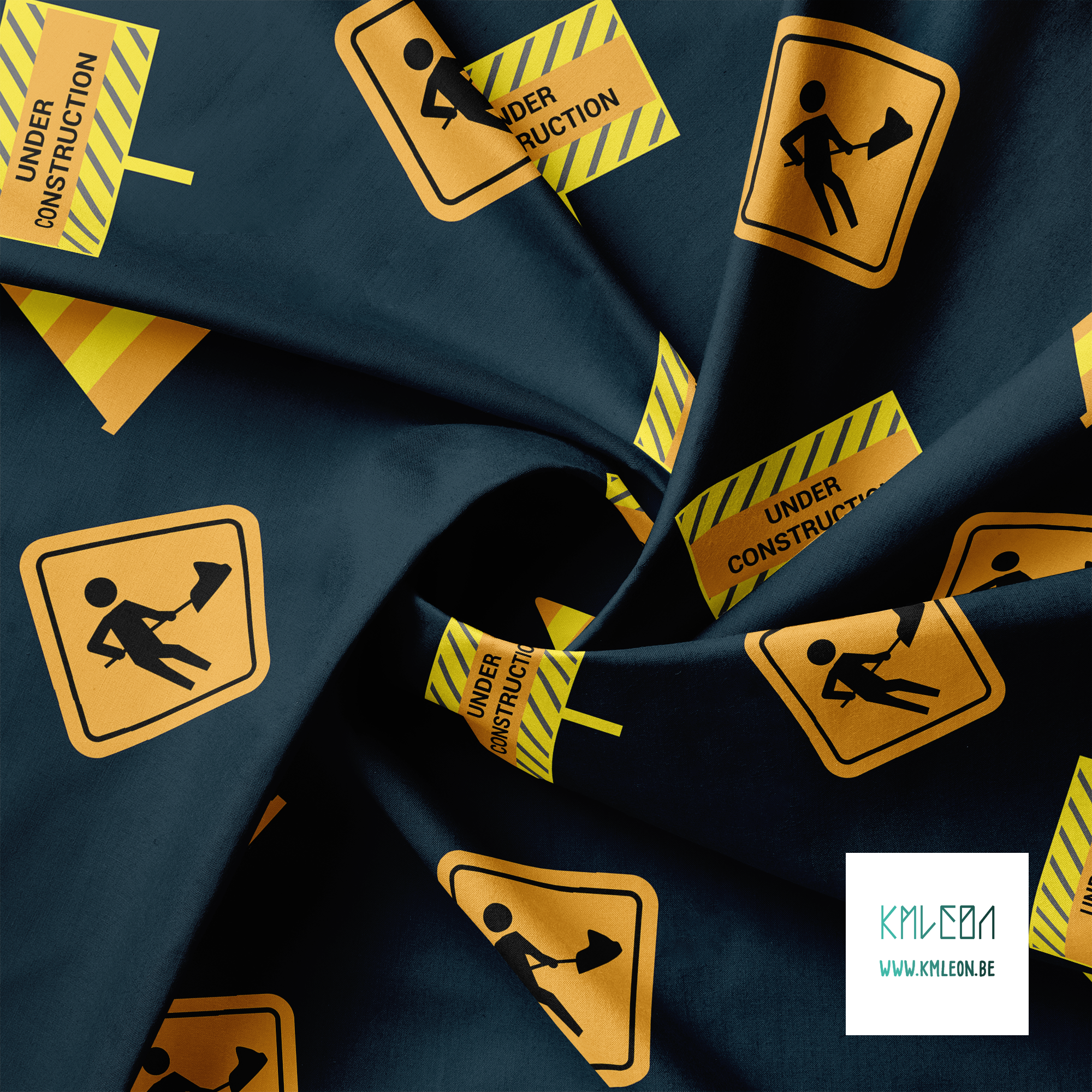 Waarschuwingsborden stof