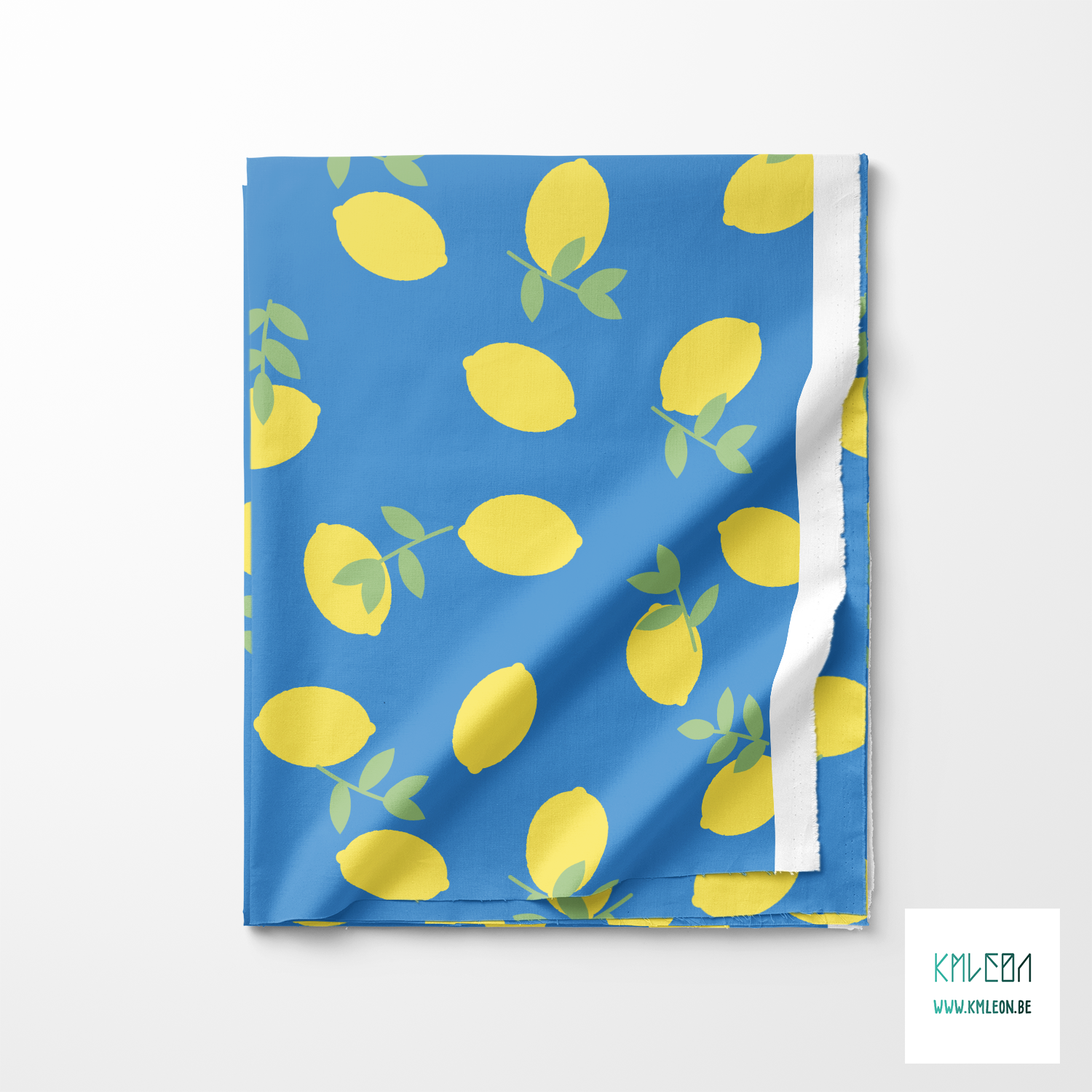 Lemons fabric