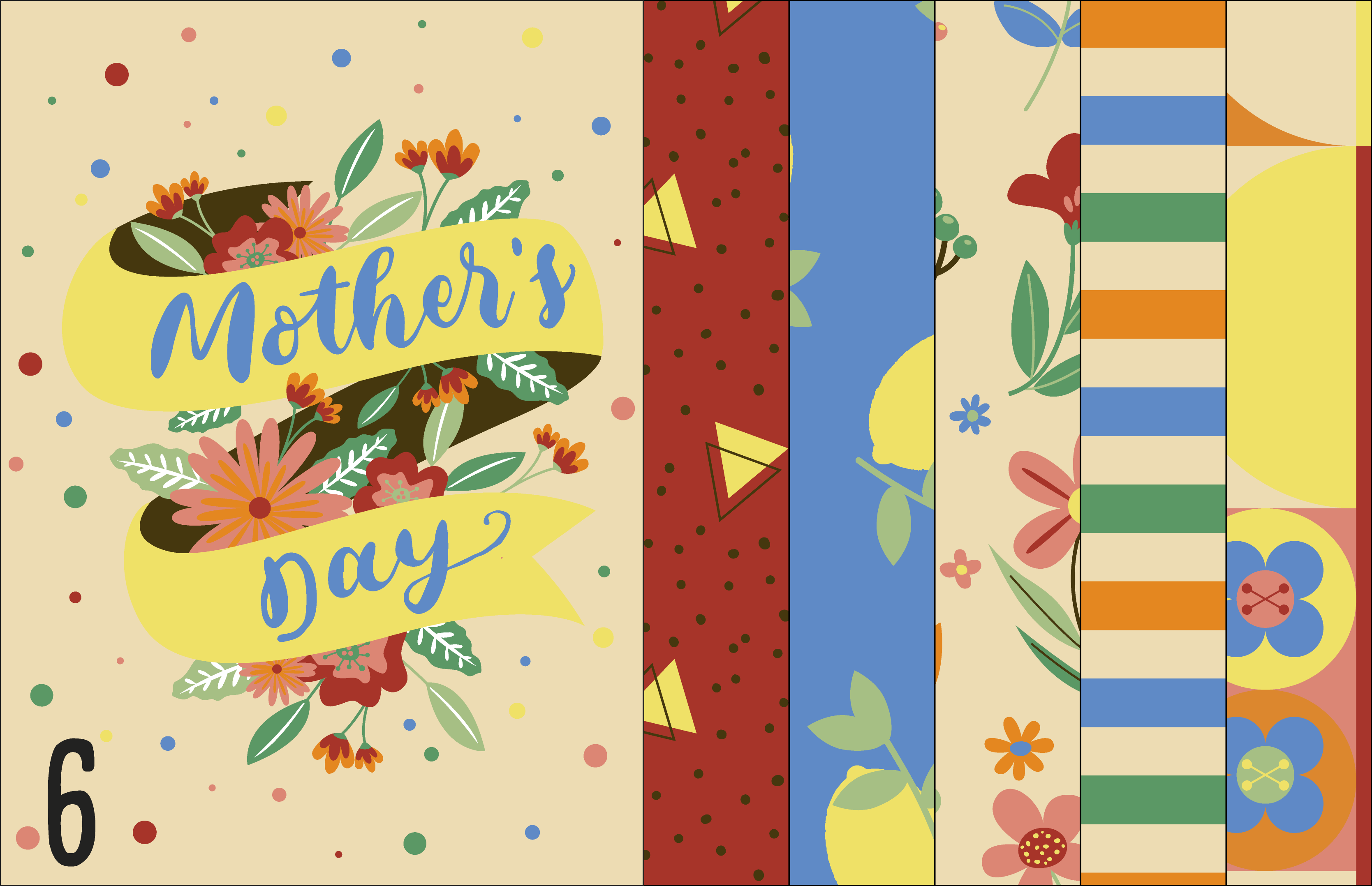 Mother's day cut and sew tea towels