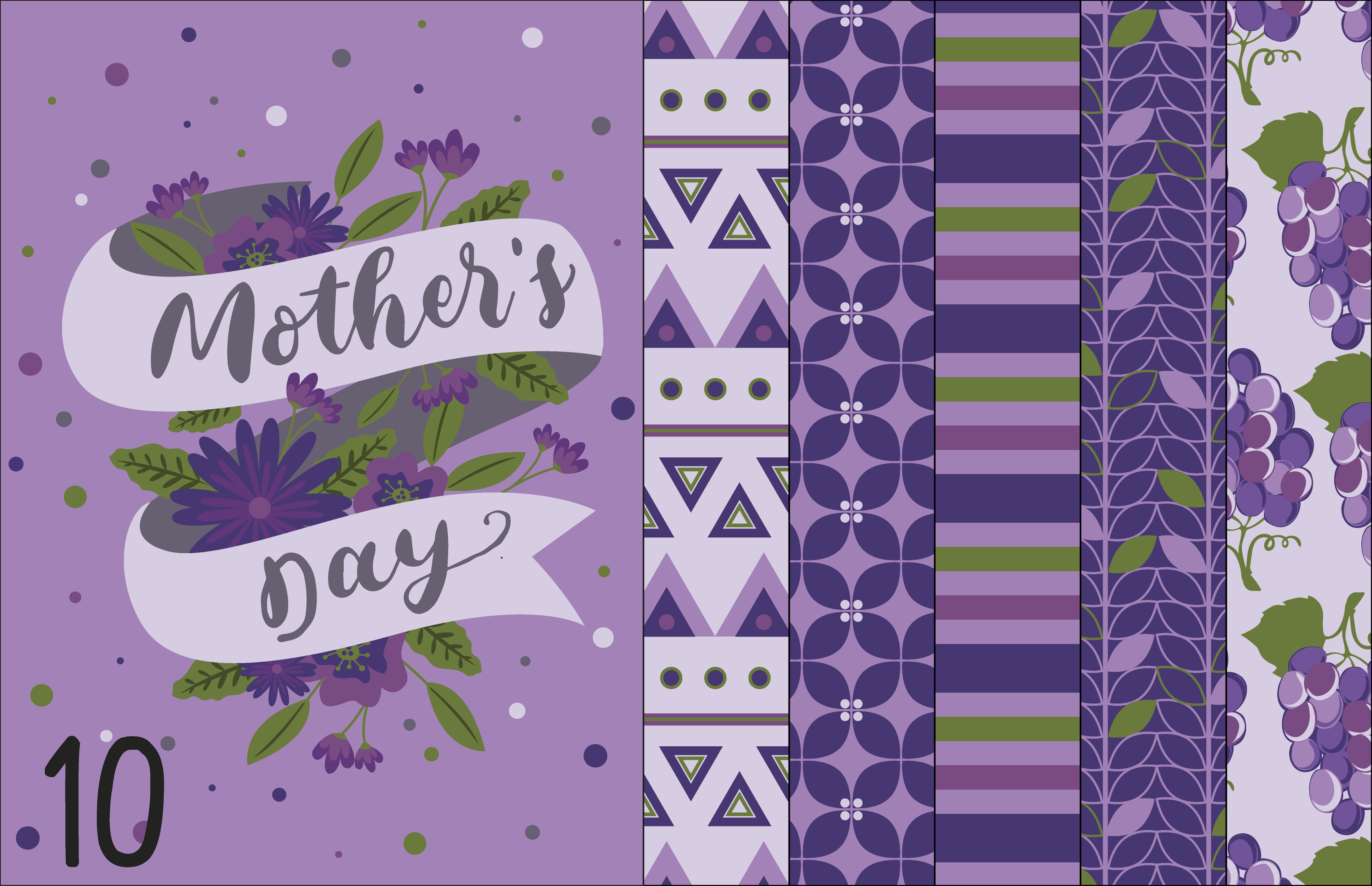 Mother's day cut and sew tea towels