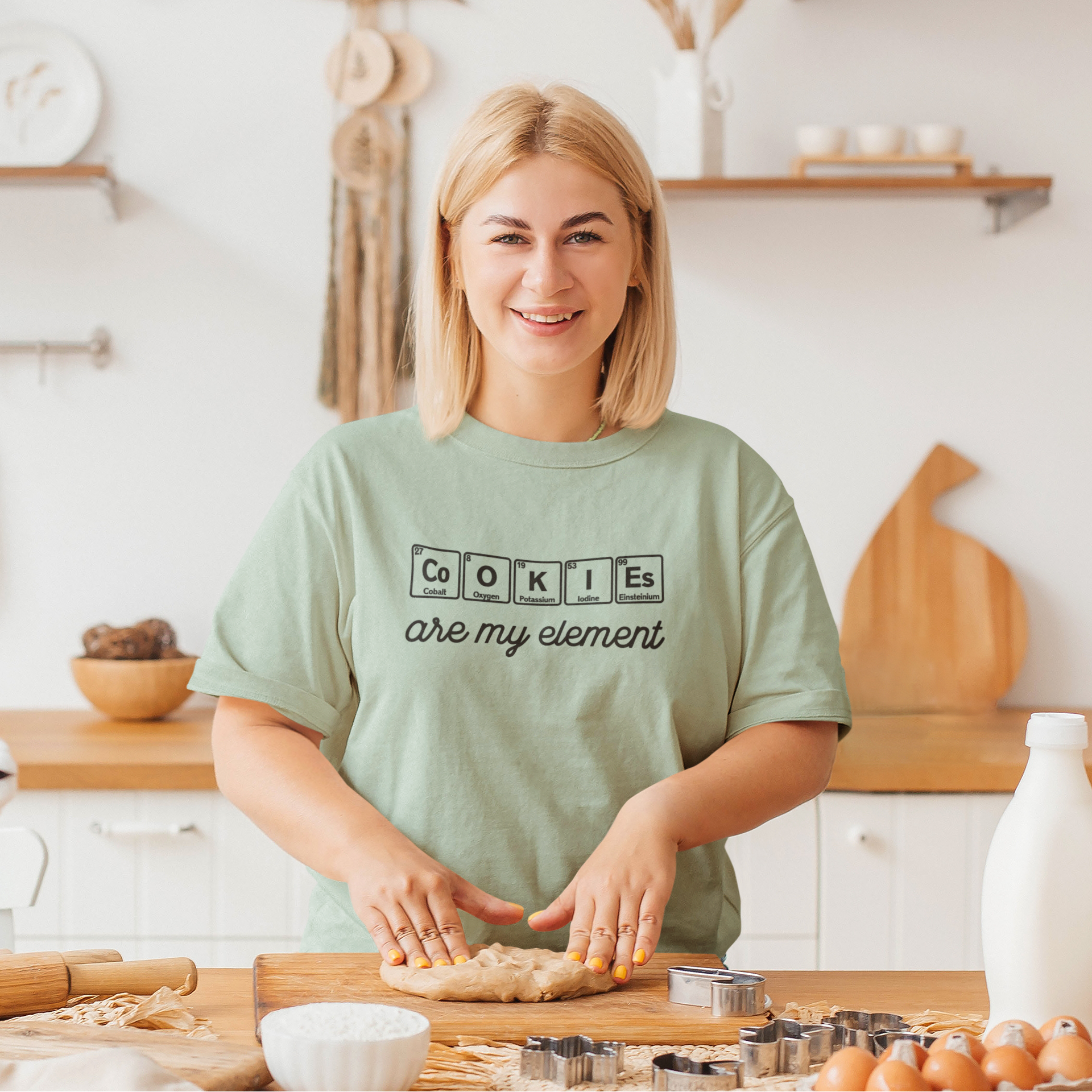 Cookies are my element' volwassene shirt