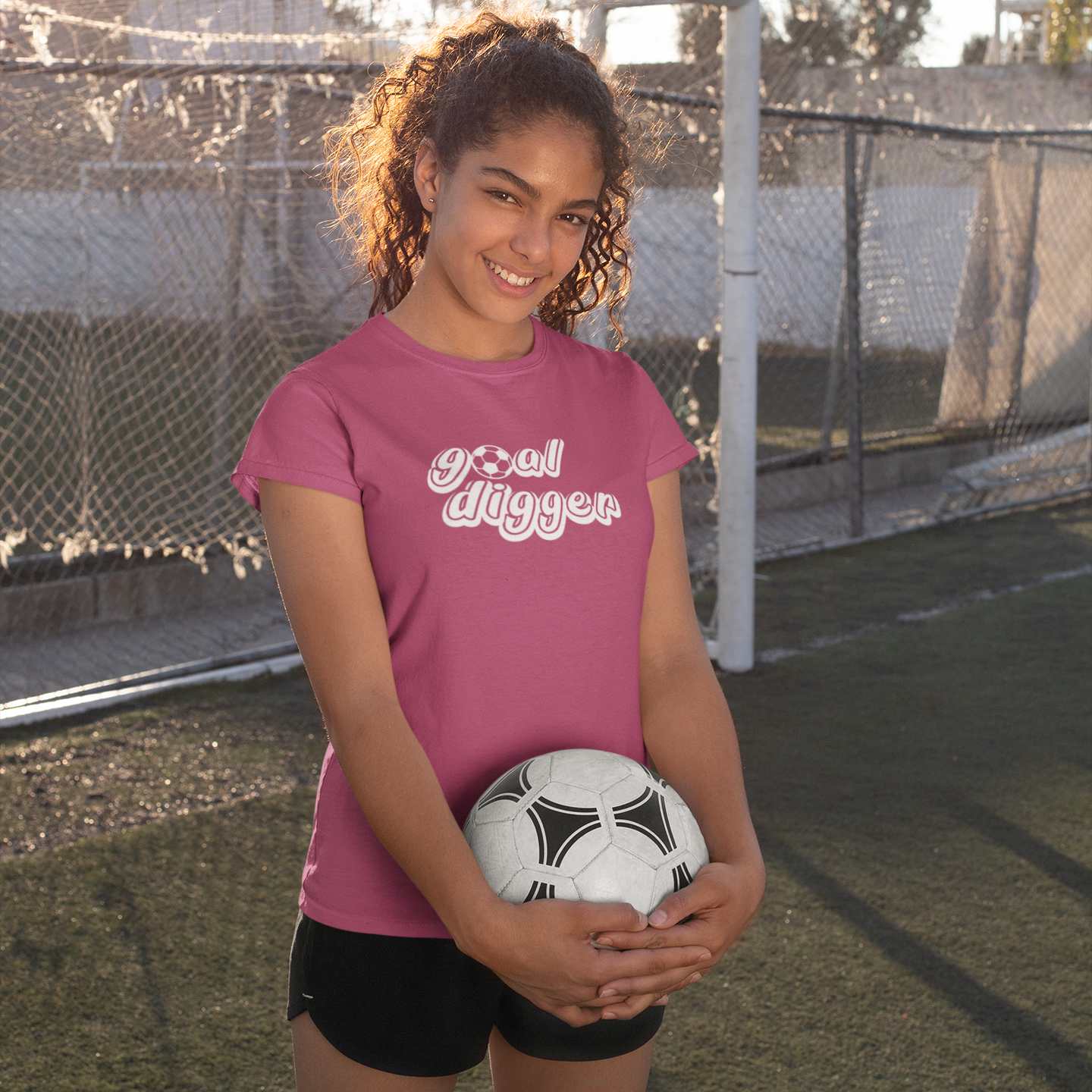 Goal digger' volwassene shirt