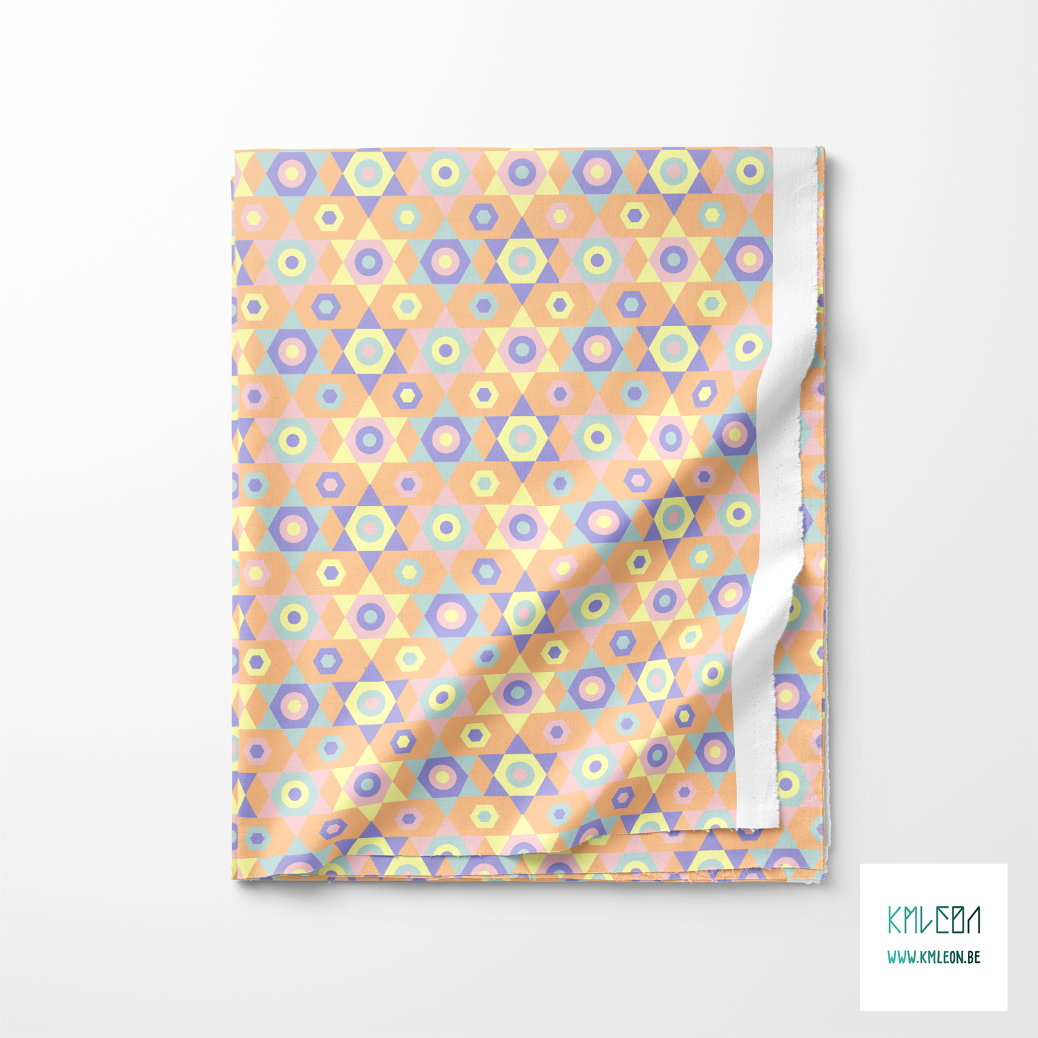 Paarse, gele, groene en roze sterren stof