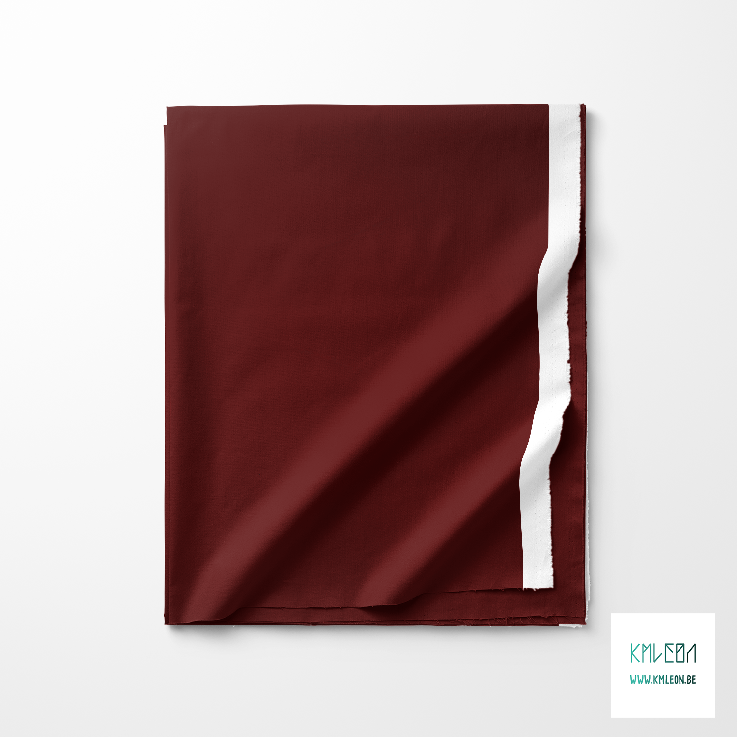 Uni zeehondenbruin stof