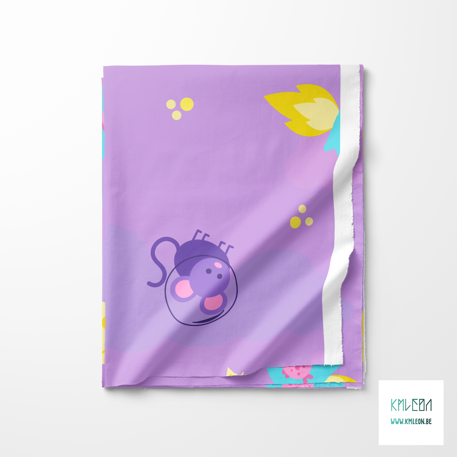 Ruimtemuizen en ruimtevissen stof (grote schaal)