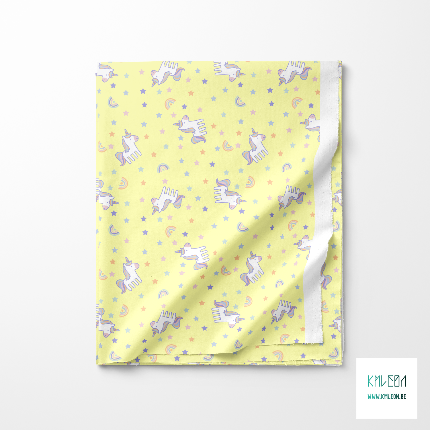 Eenhoorns, regenbogen en sterren stof