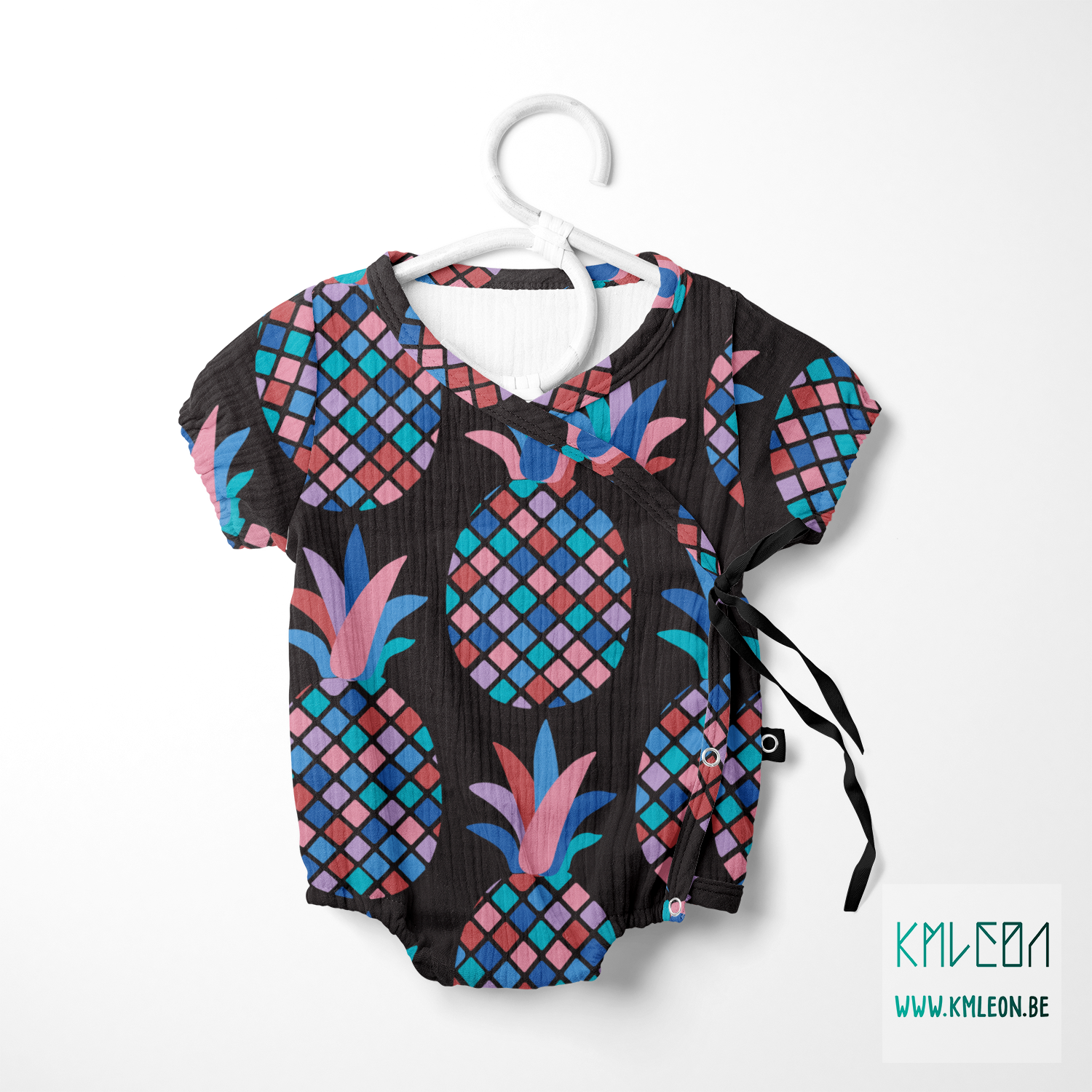 Mozaïek ananassen stof