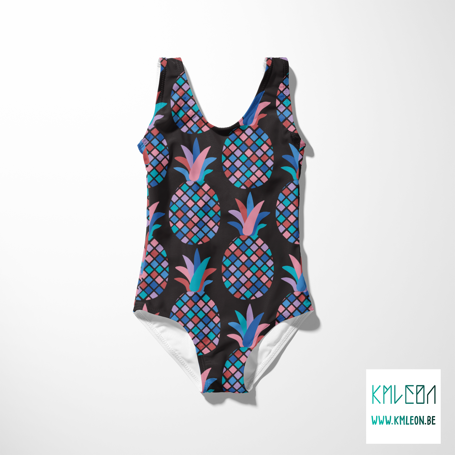 Mozaïek ananassen stof