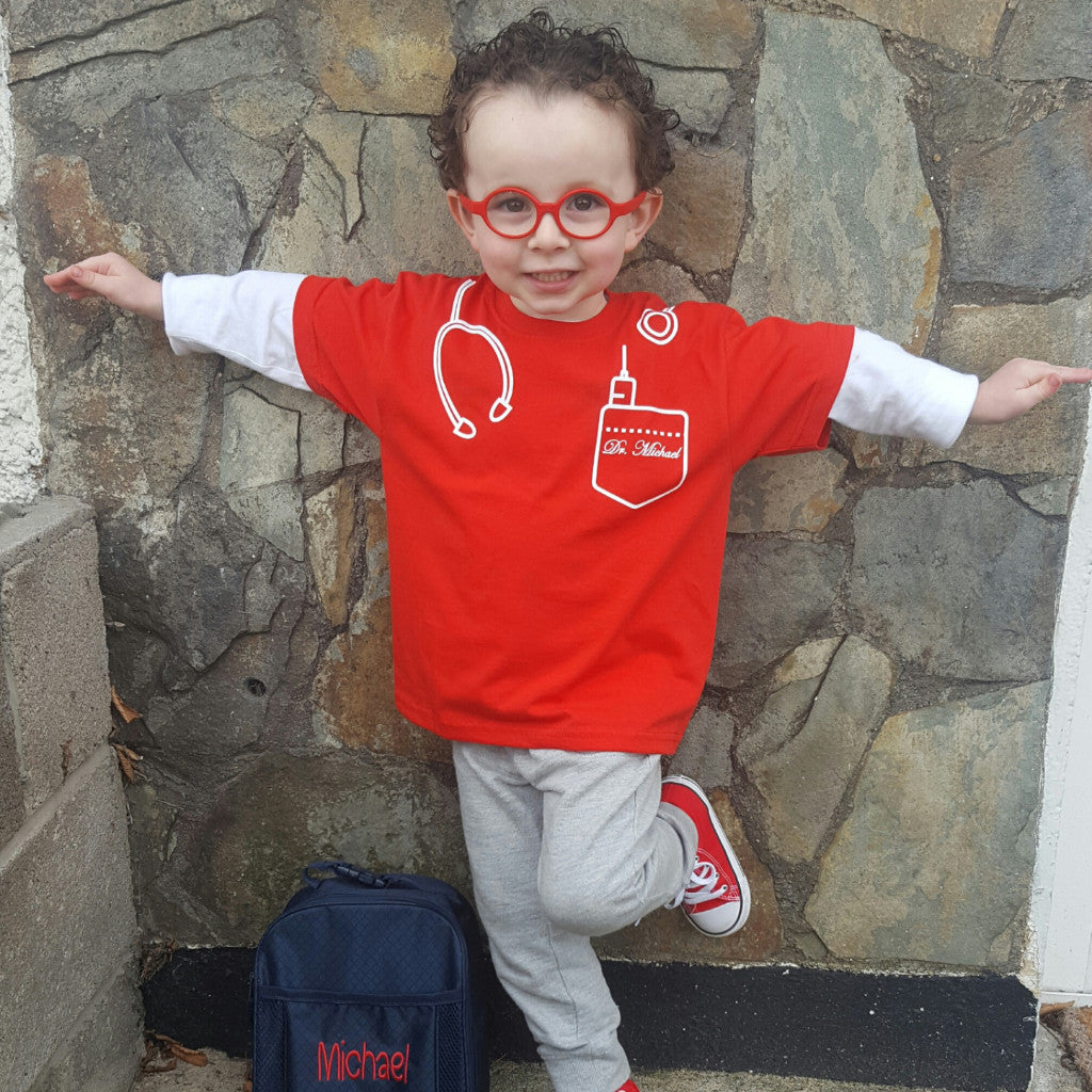 Dokter kind shirt met korte mouwen