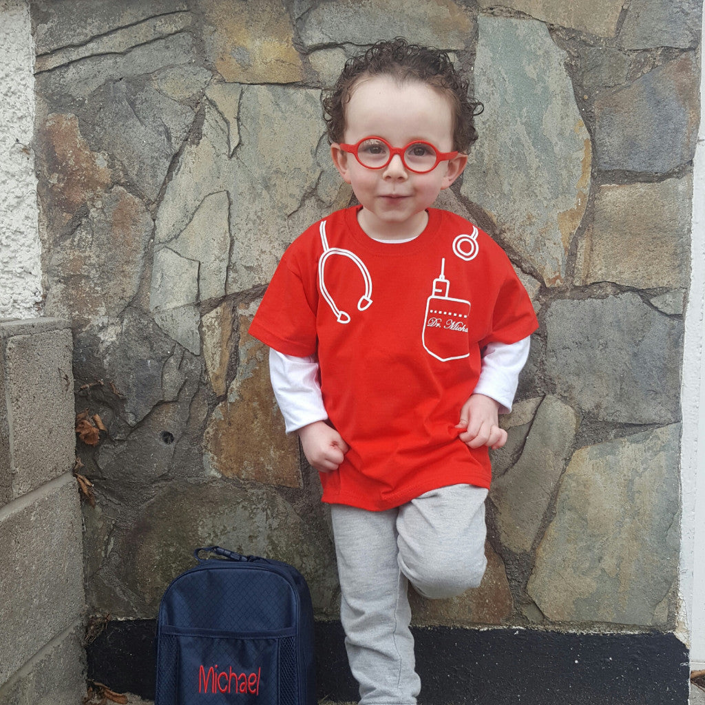 Dokter kind shirt met korte mouwen