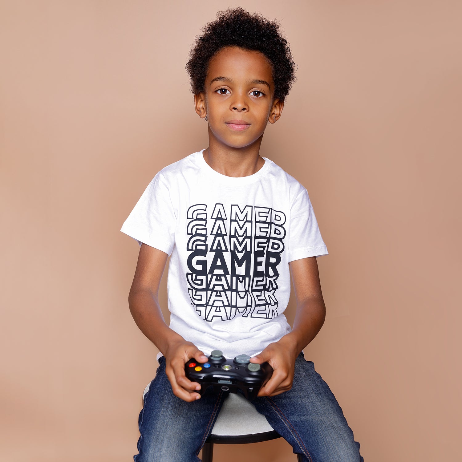 'Gamer' kind shirt met korte mouwen