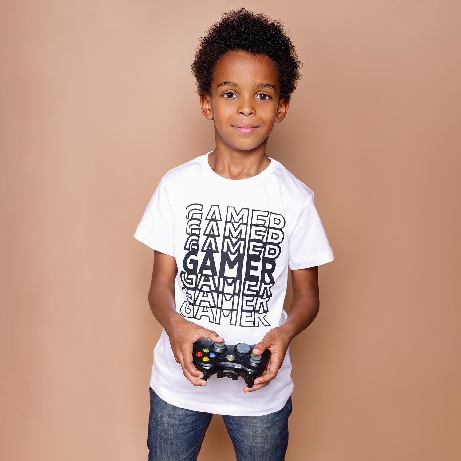 'Gamer' kind shirt met korte mouwen