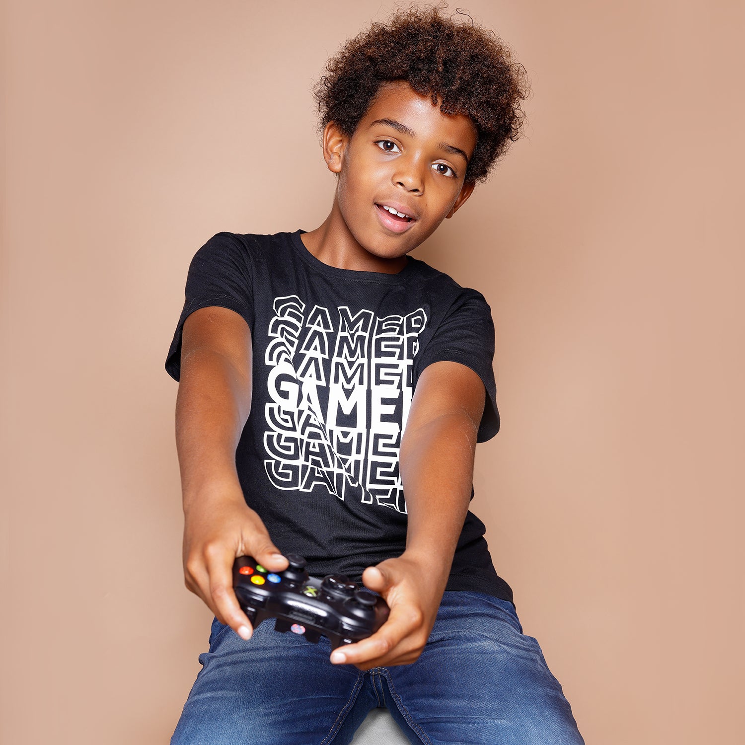'Gamer' kind shirt met korte mouwen