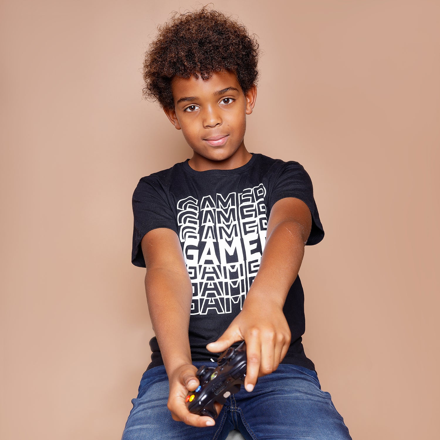 'Gamer' kind shirt met korte mouwen