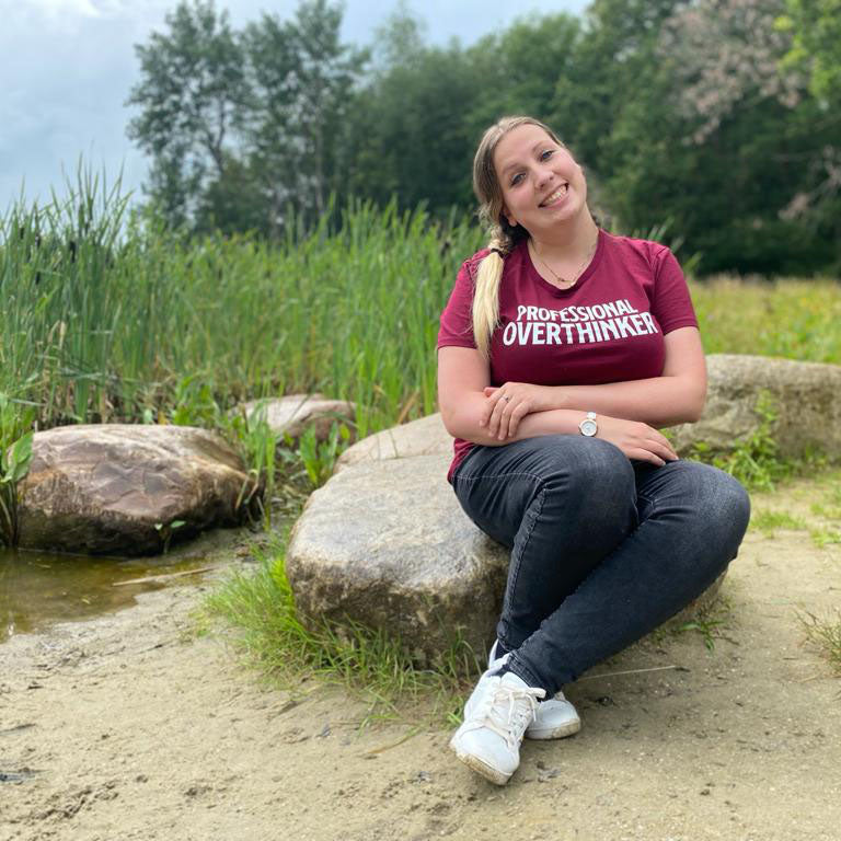 'Professional overthinker' volwassene shirt