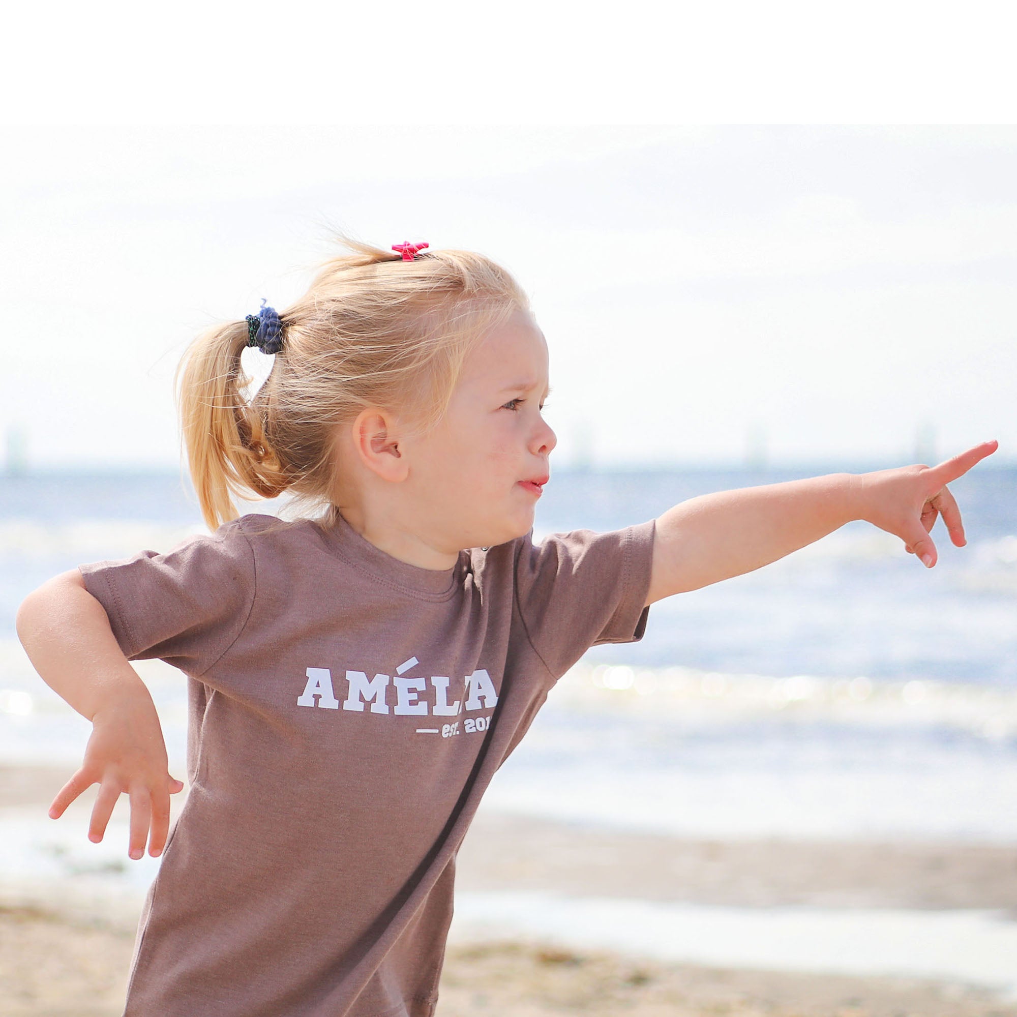 '-est' baby shirt met korte mouwen