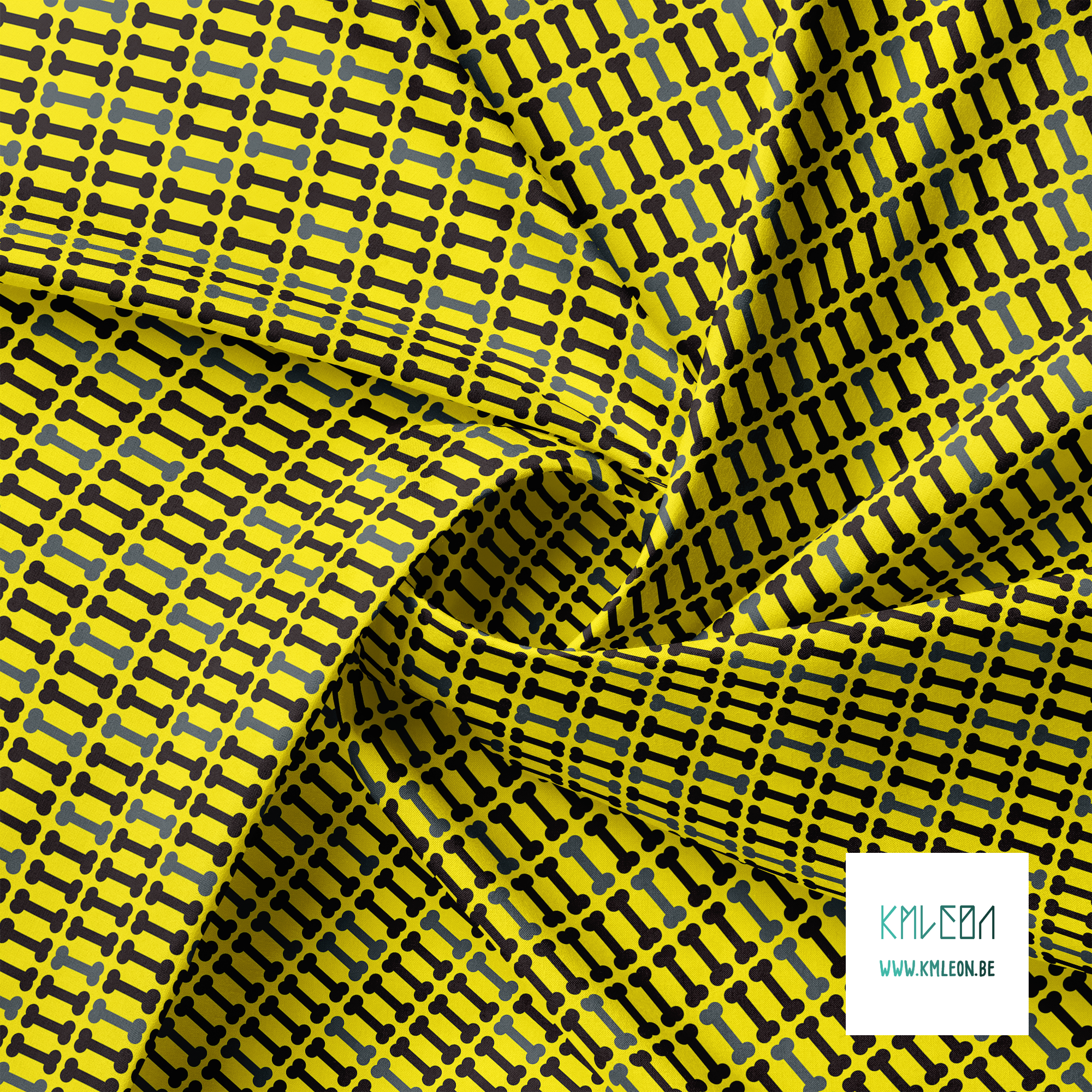 Zwarte en grijze botten stof