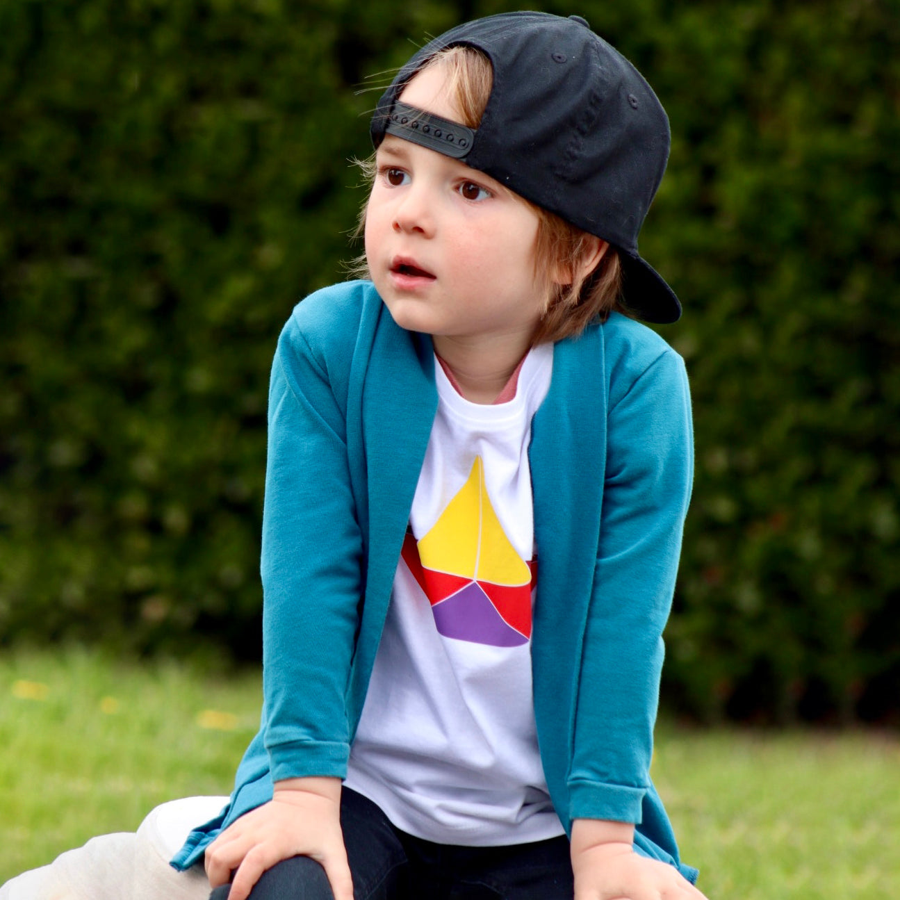 Boot kind shirt met korte mouwen