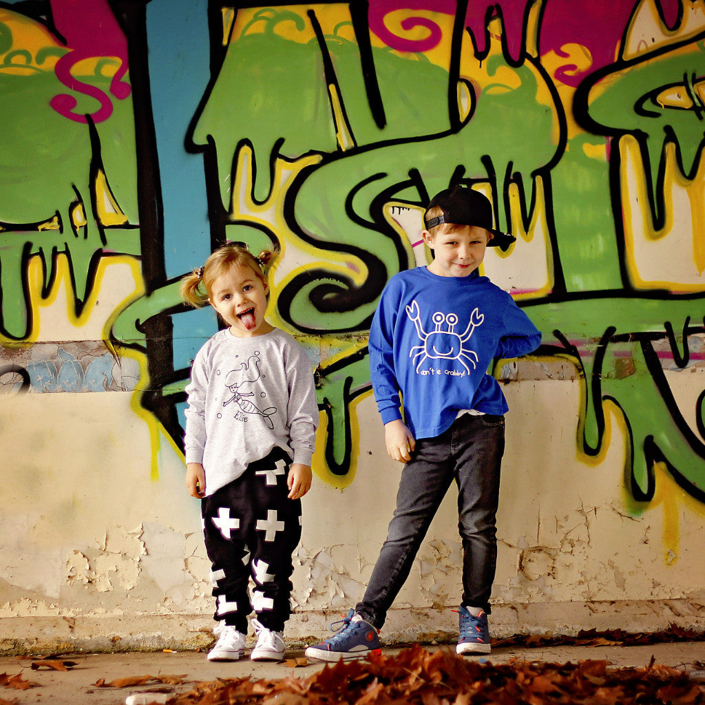 Zeemeermin kind shirt met lange mouwen