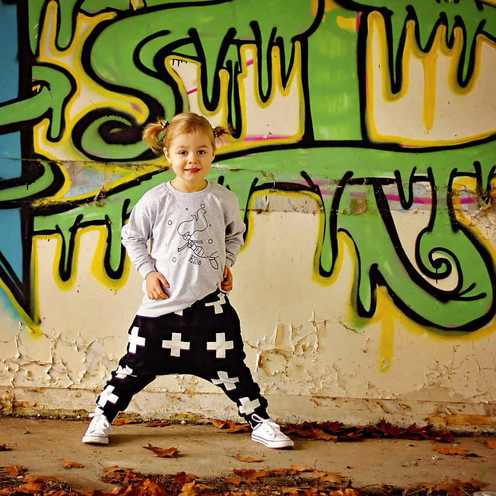 Zeemeermin kind shirt met lange mouwen