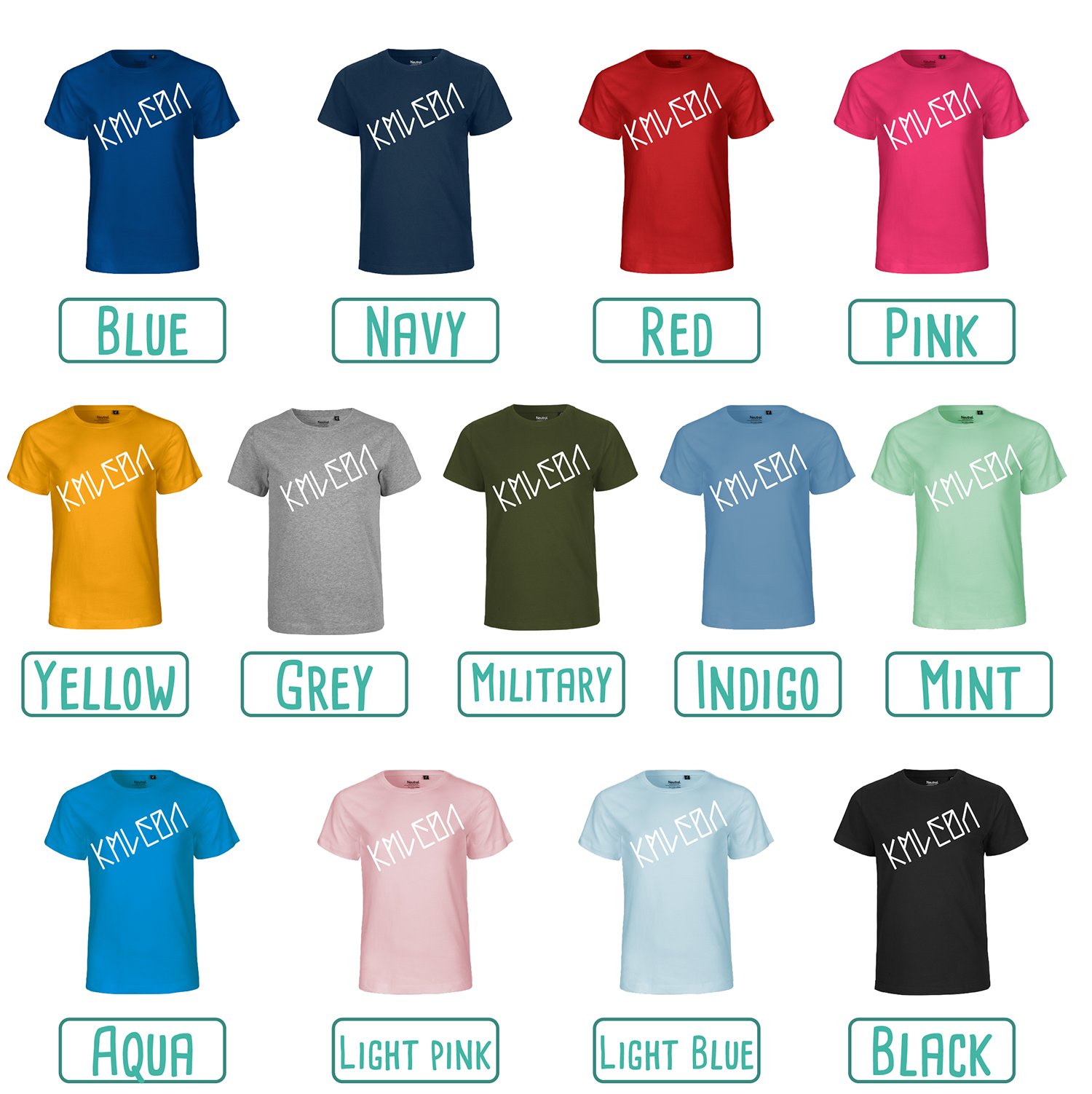 Alien ontvoering glow in the dark kind shirt met korte mouwen