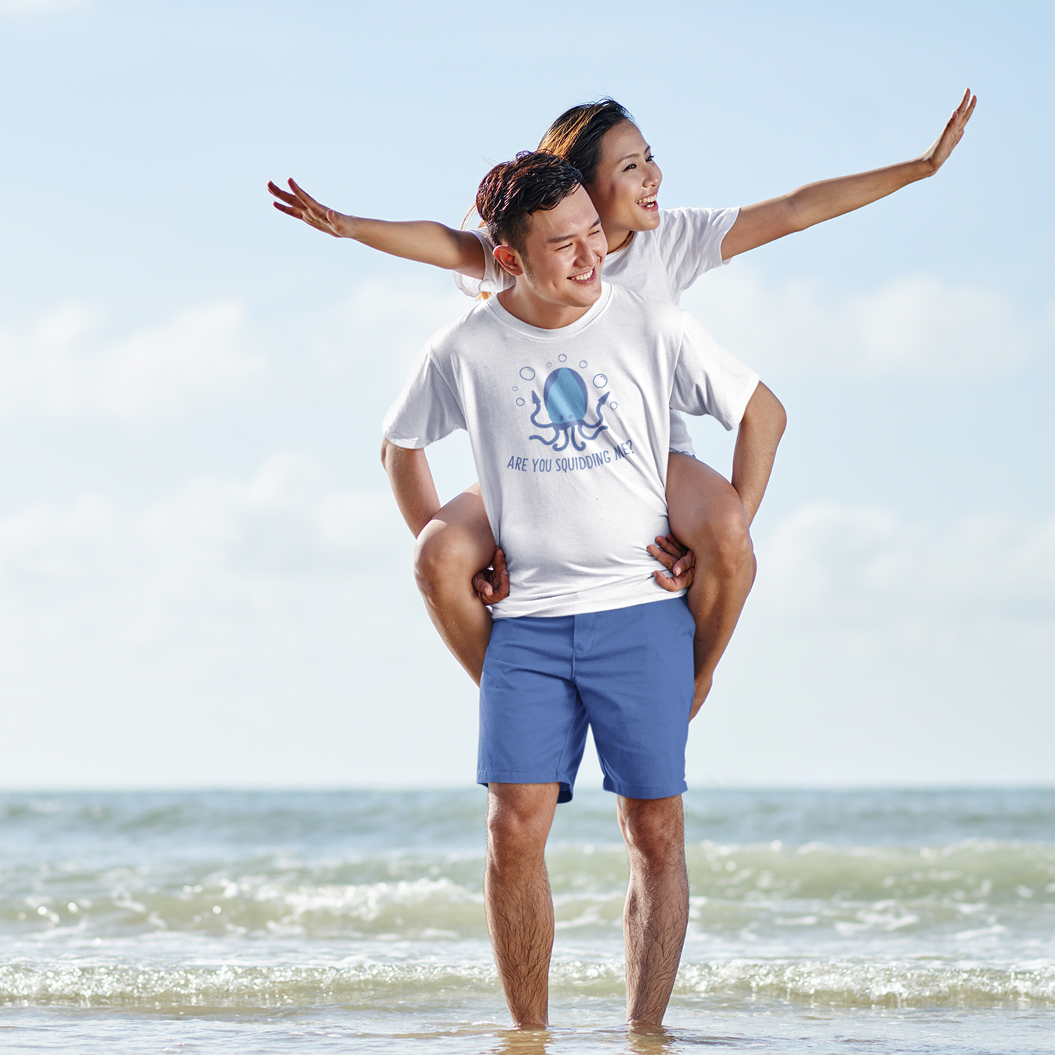 Are you squidding me?' volwassene shirt