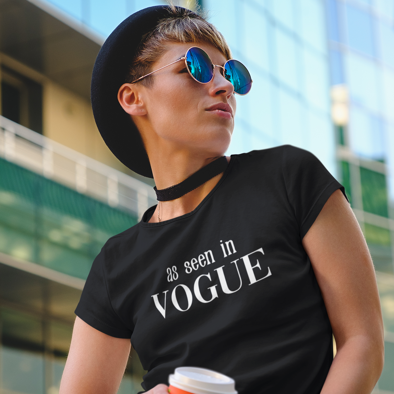 'As seen in Vogue' volwassene shirt