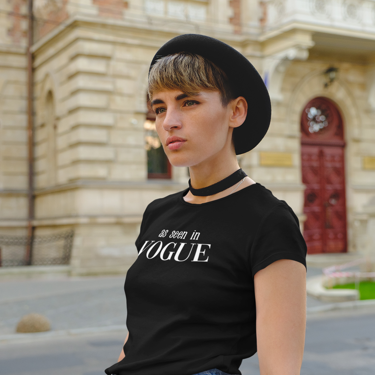 'As seen in Vogue' volwassene shirt