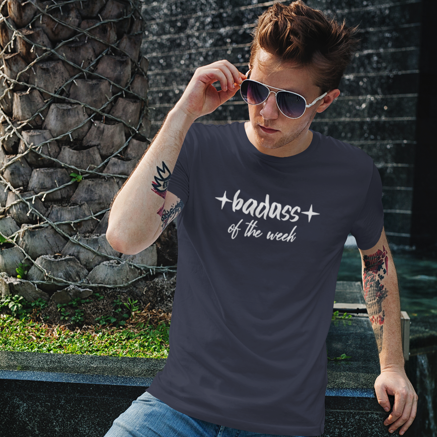 'Badass of the week' volwassene shirt