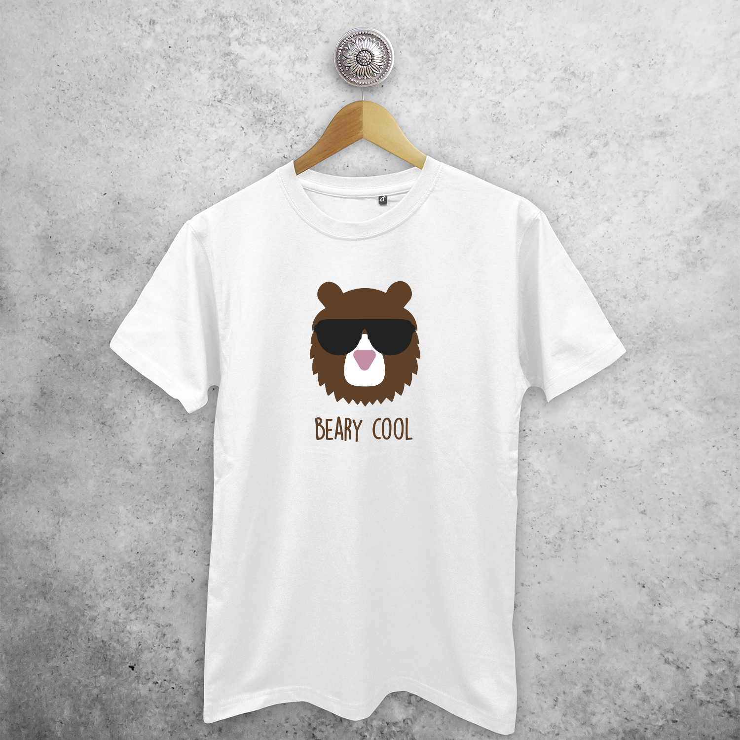 Beary cool' volwassene shirt