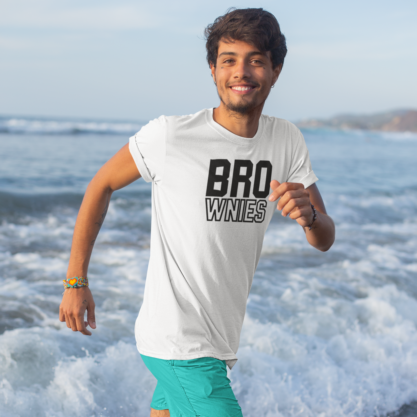 'Bro-wnies' volwassene shirt