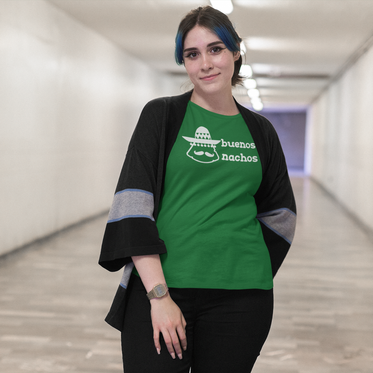 'Buenos nachos' volwassene shirt