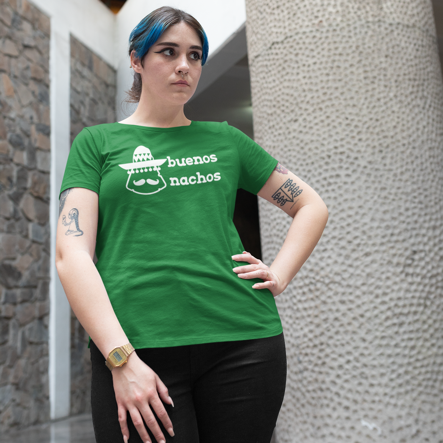 'Buenos nachos' volwassene shirt