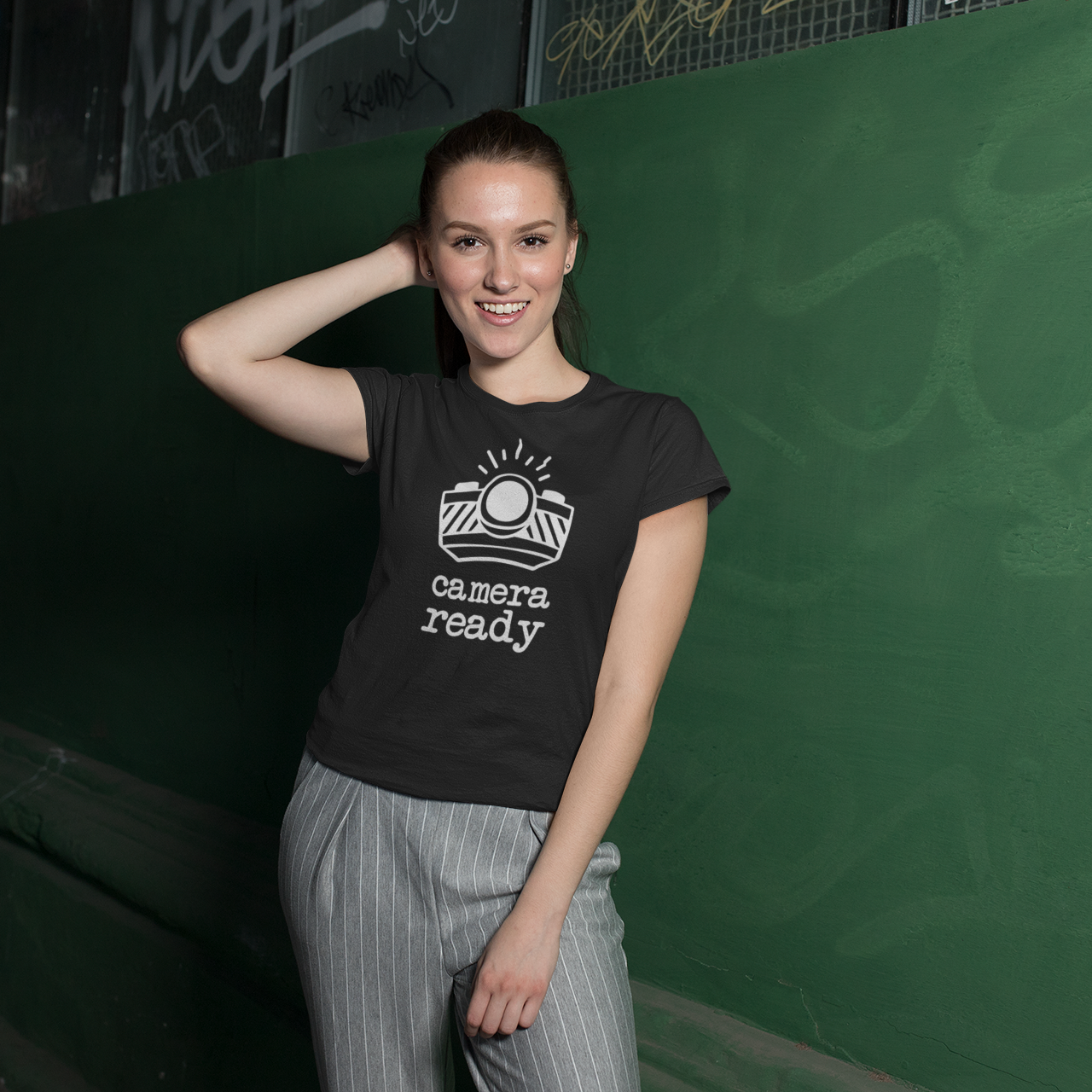 'Camera ready' volwassene shirt