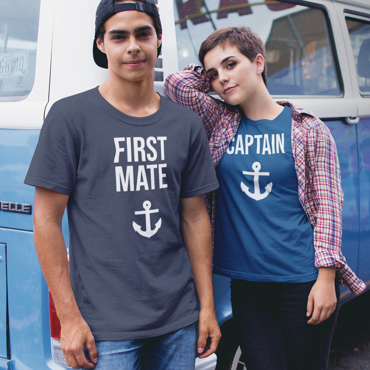'First mate' volwassene shirt