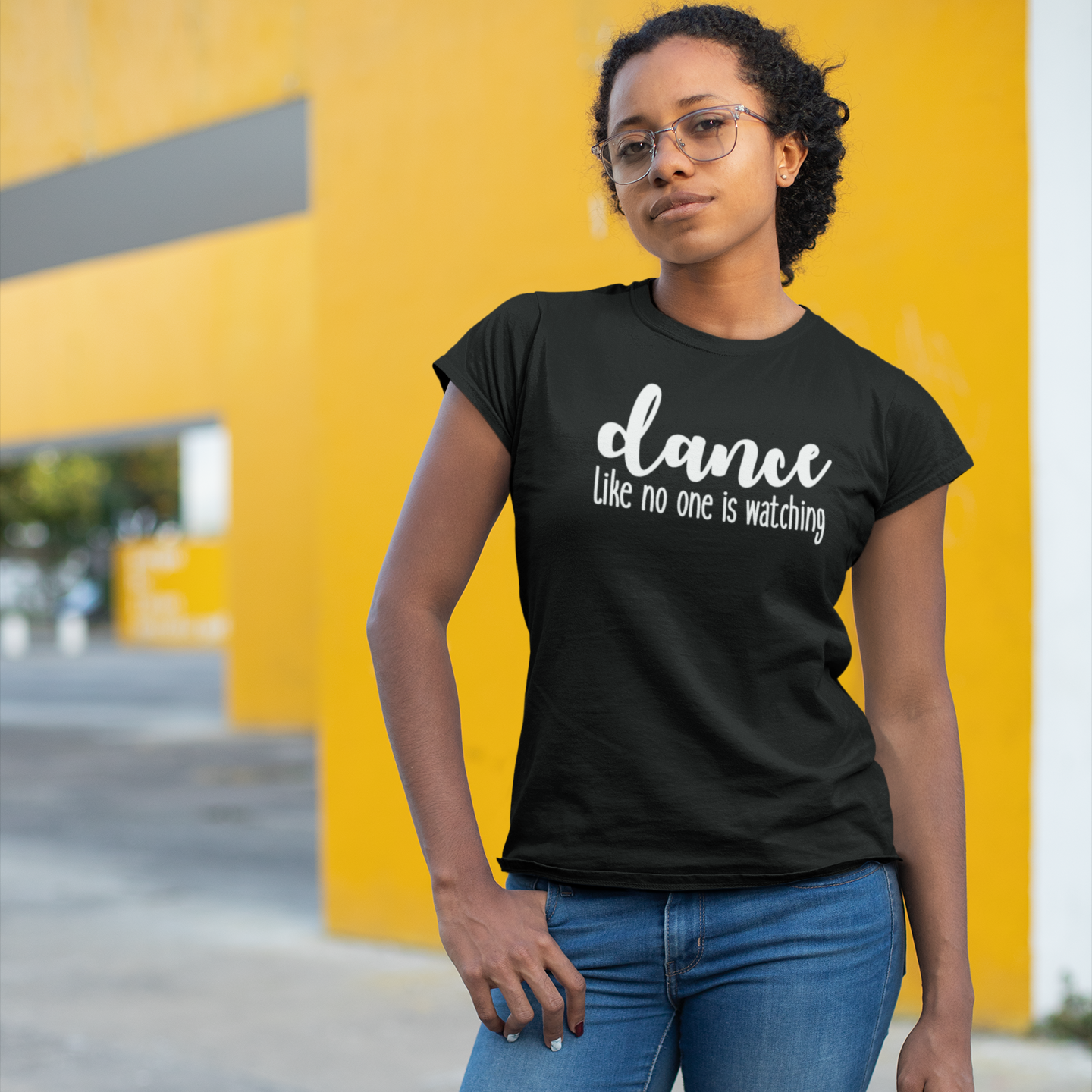 'Dance like no one is watching' volwassene shirt