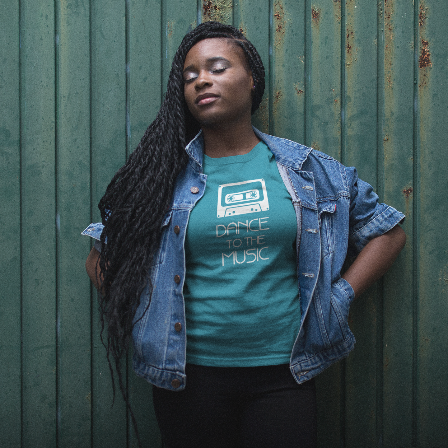 'Dance to the music' volwassene shirt