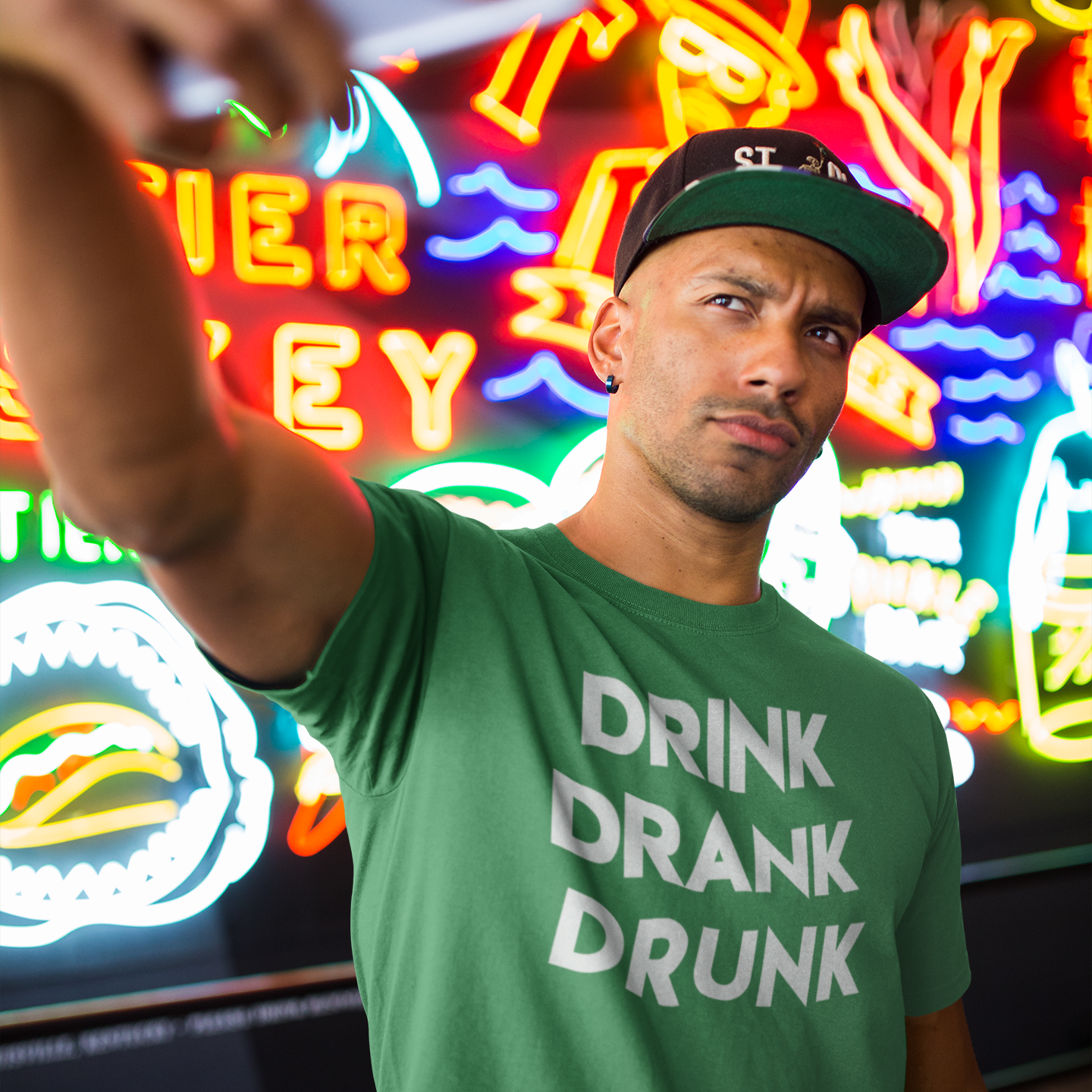 'Drink / Drank / Drunk' volwassene shirt