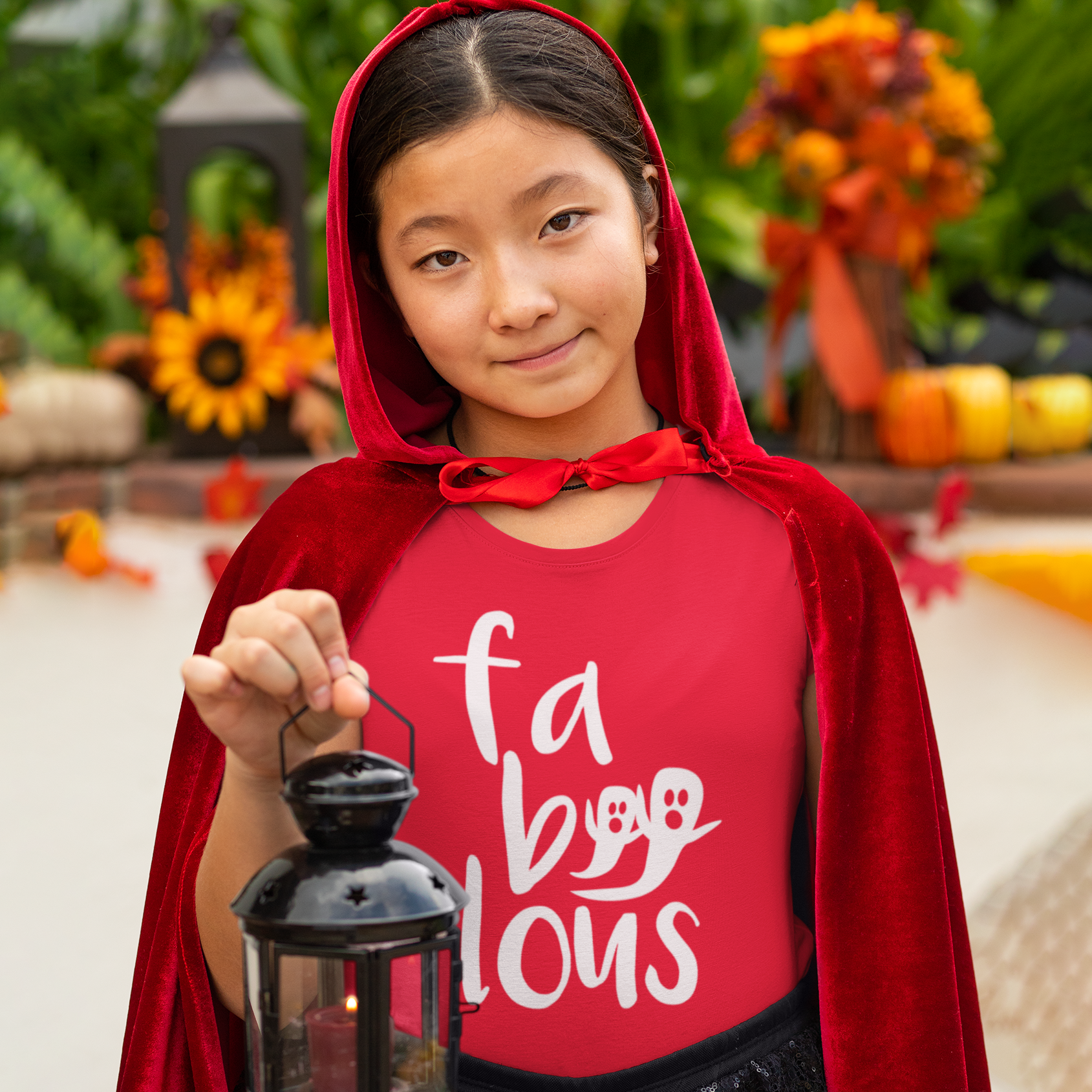 'Fa-boo-lous' kind shirt met korte mouwen