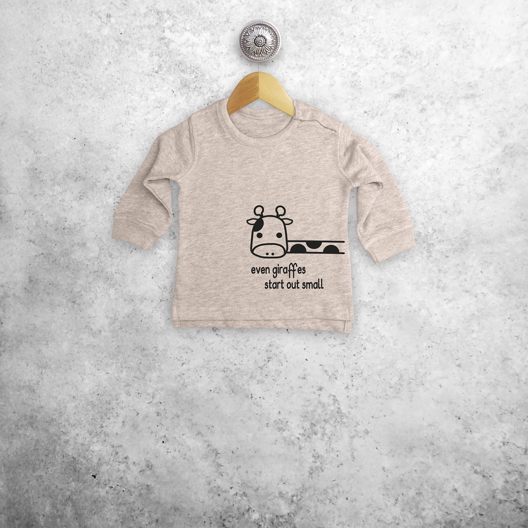 Giraf baby trui