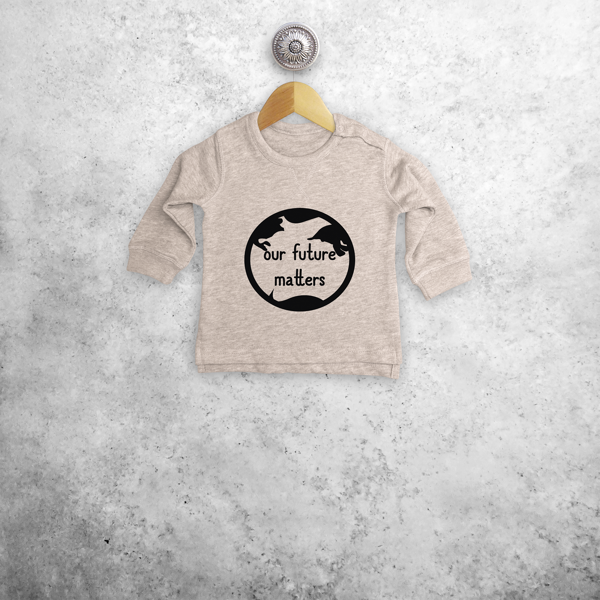 'Our future matters' baby trui