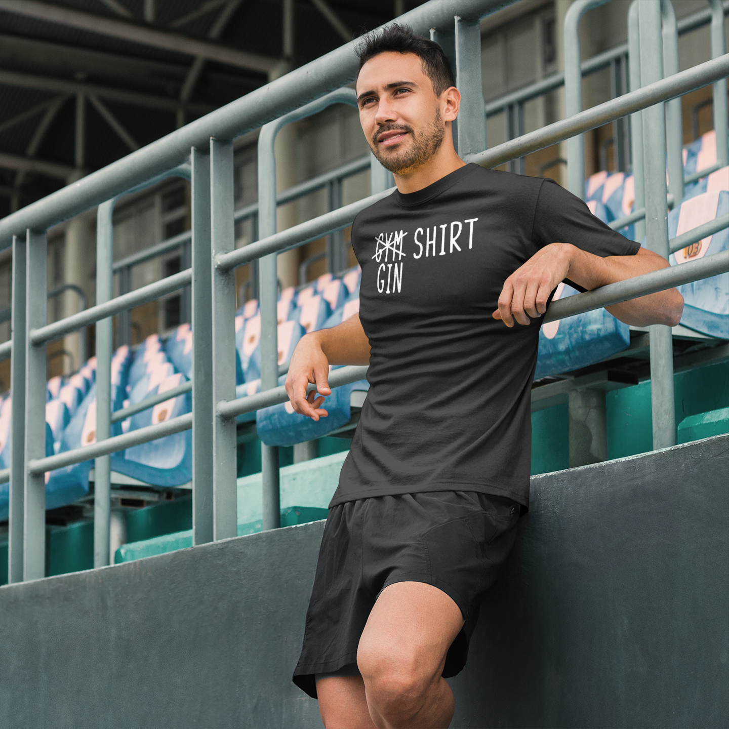 'Gym/Gin shirt' volwassene shirt