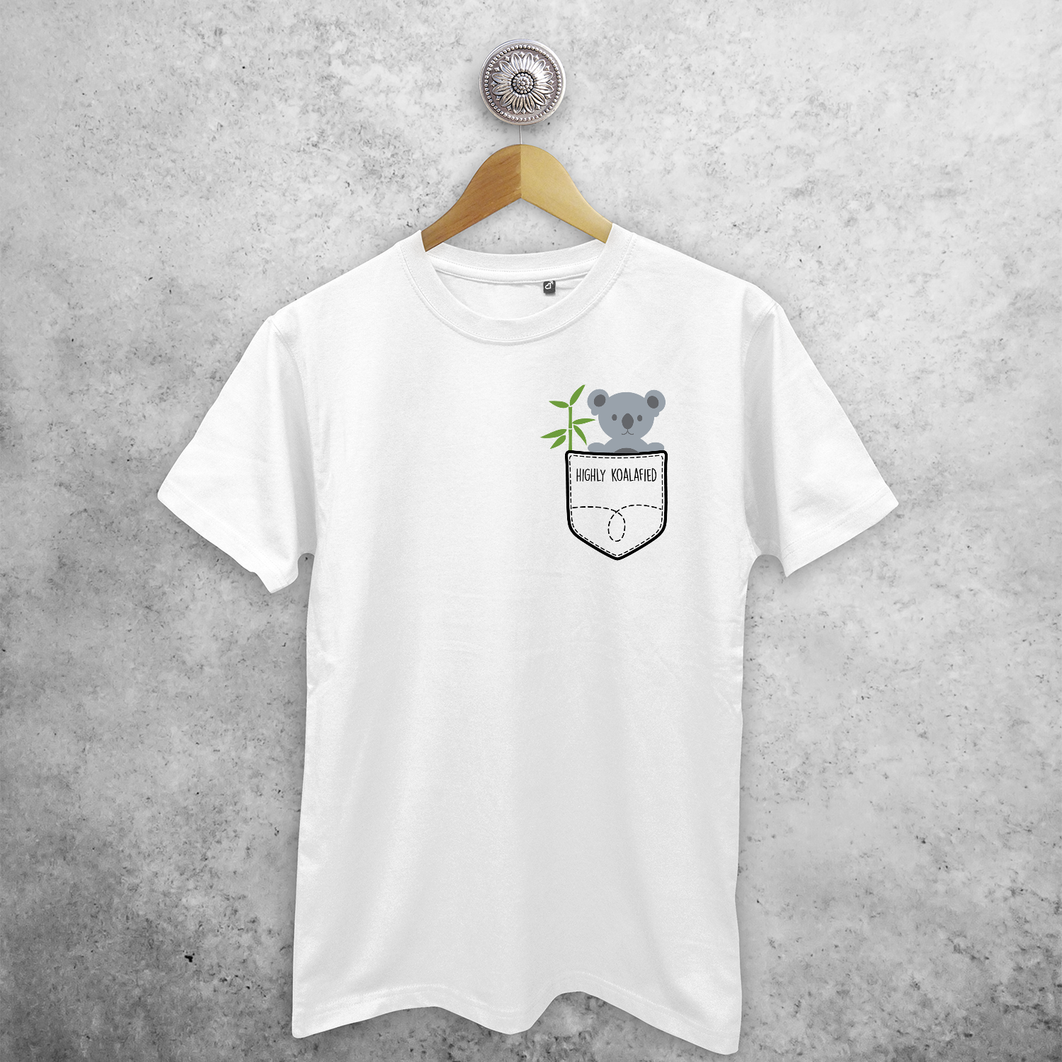 Highly koalafied' volwassene shirt