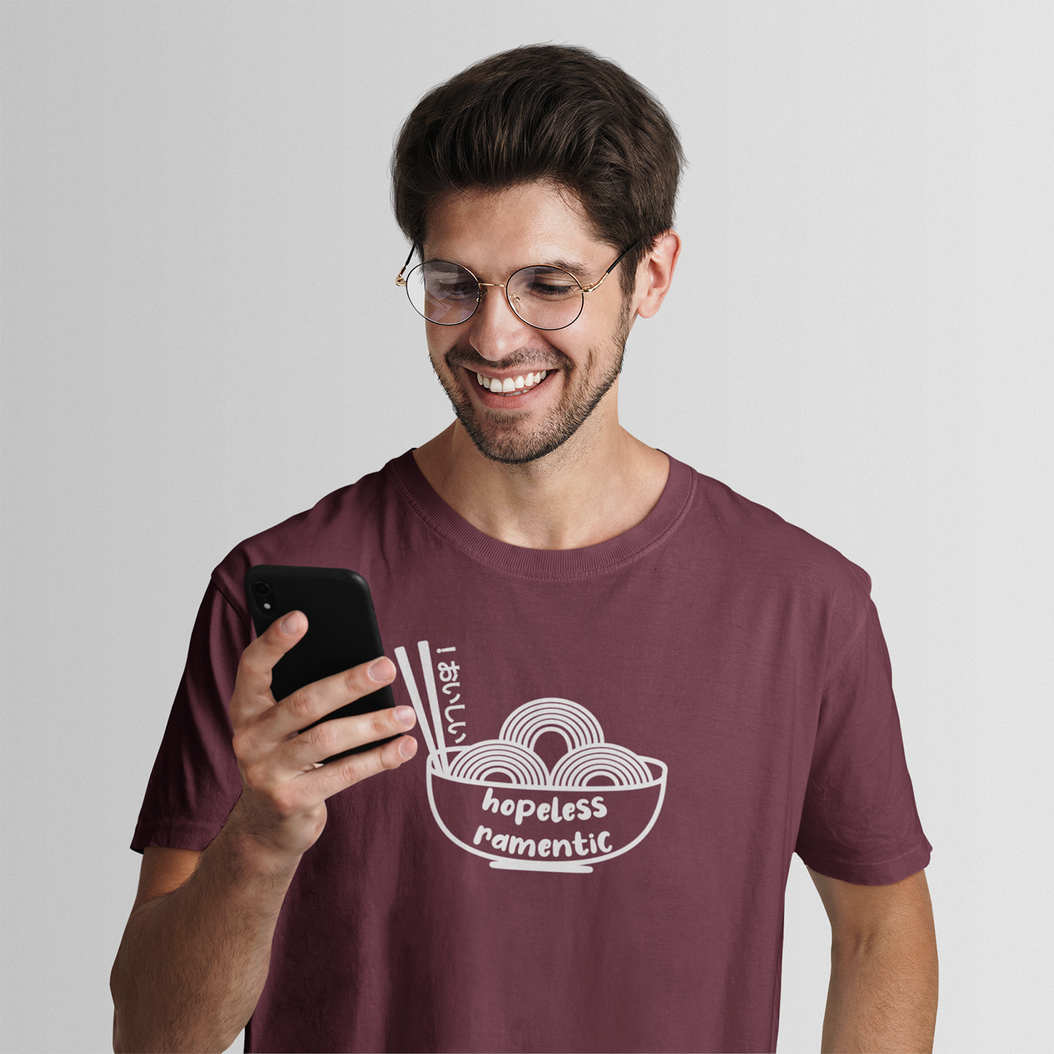 Hopeless ramentic' volwassene shirt