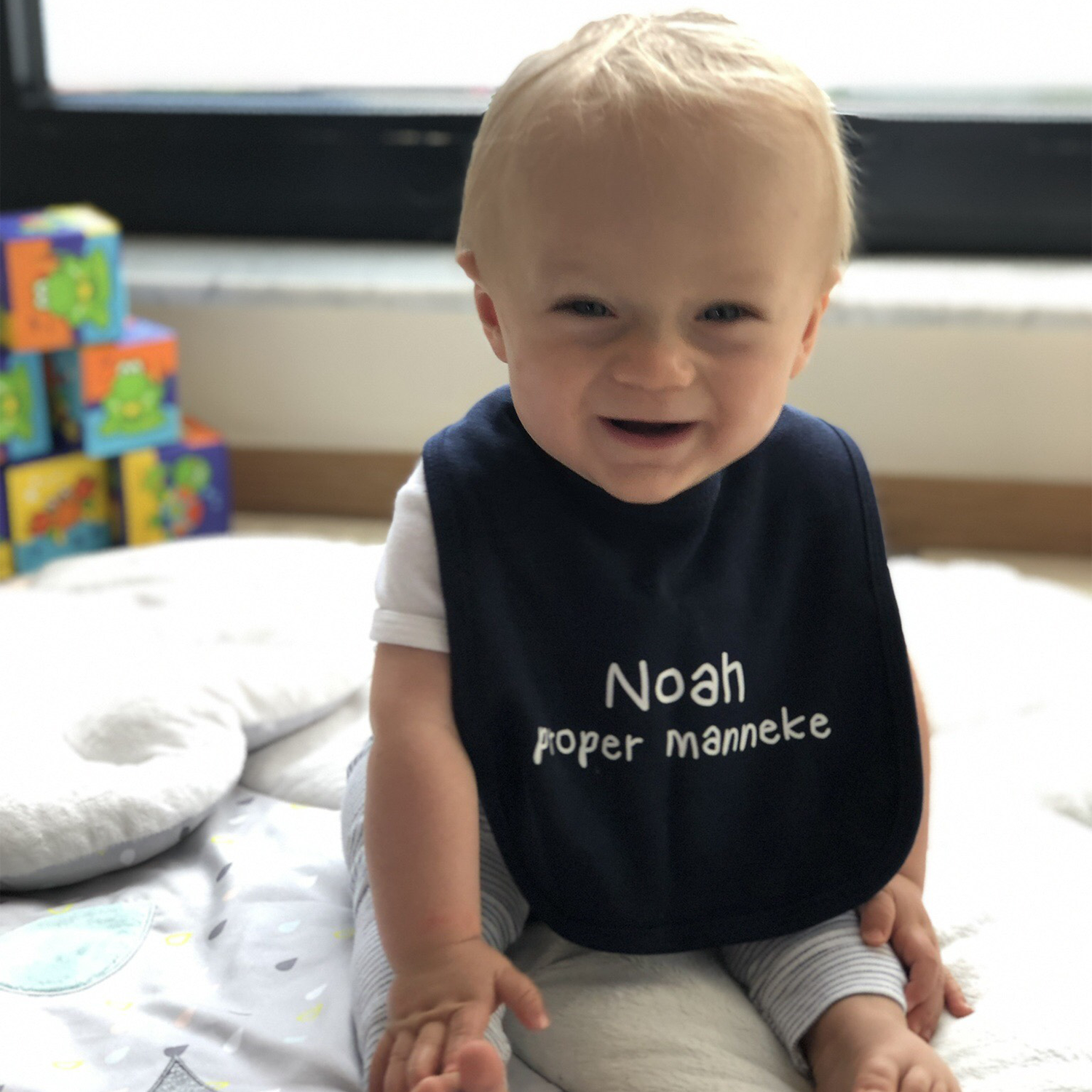 'Proper manneke' baby slab