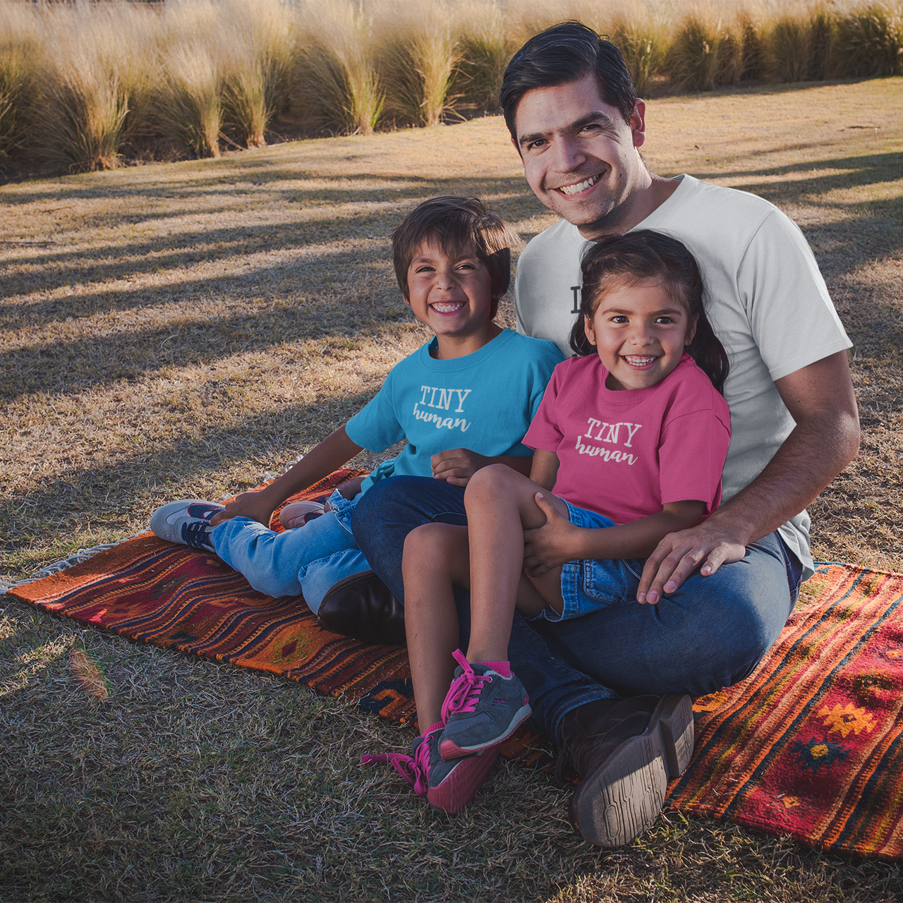 'Tiny human' baby shortsleeve shirt