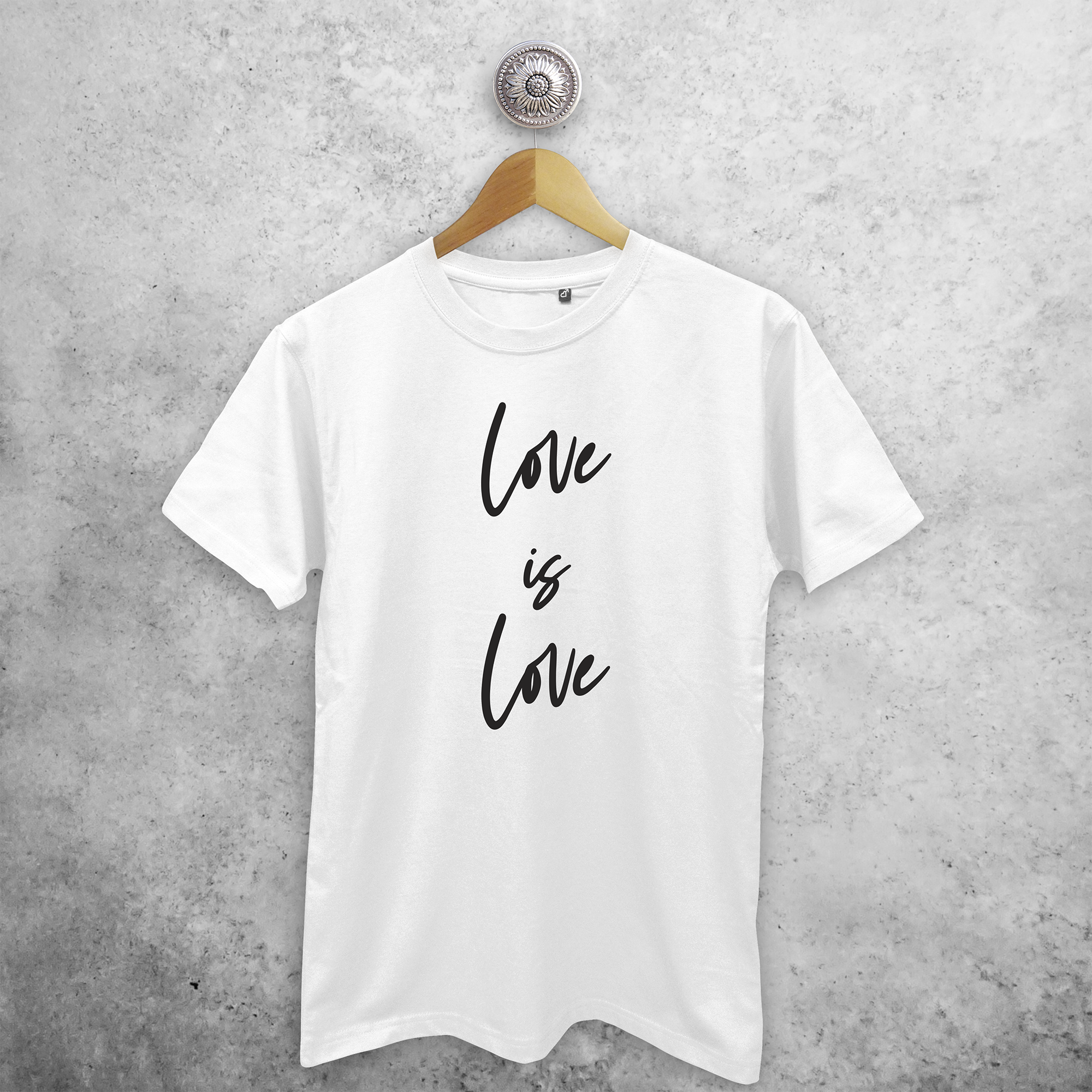 'Love is love' adult shirt